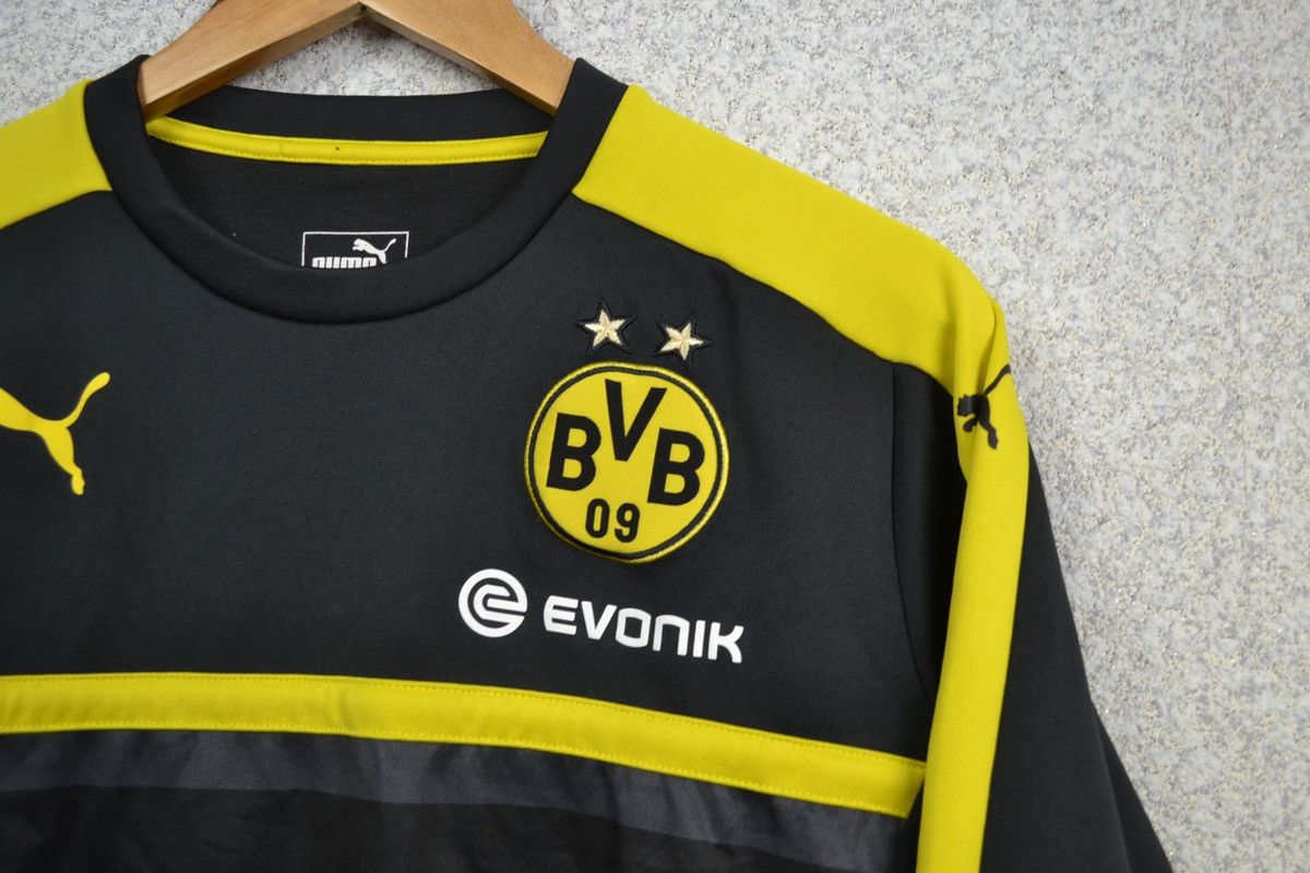 Puma Borussia Dortmund Puma soccer sweatshirt jumper training Size US S / EU 44-46 / 1 - 5 Thumbnail