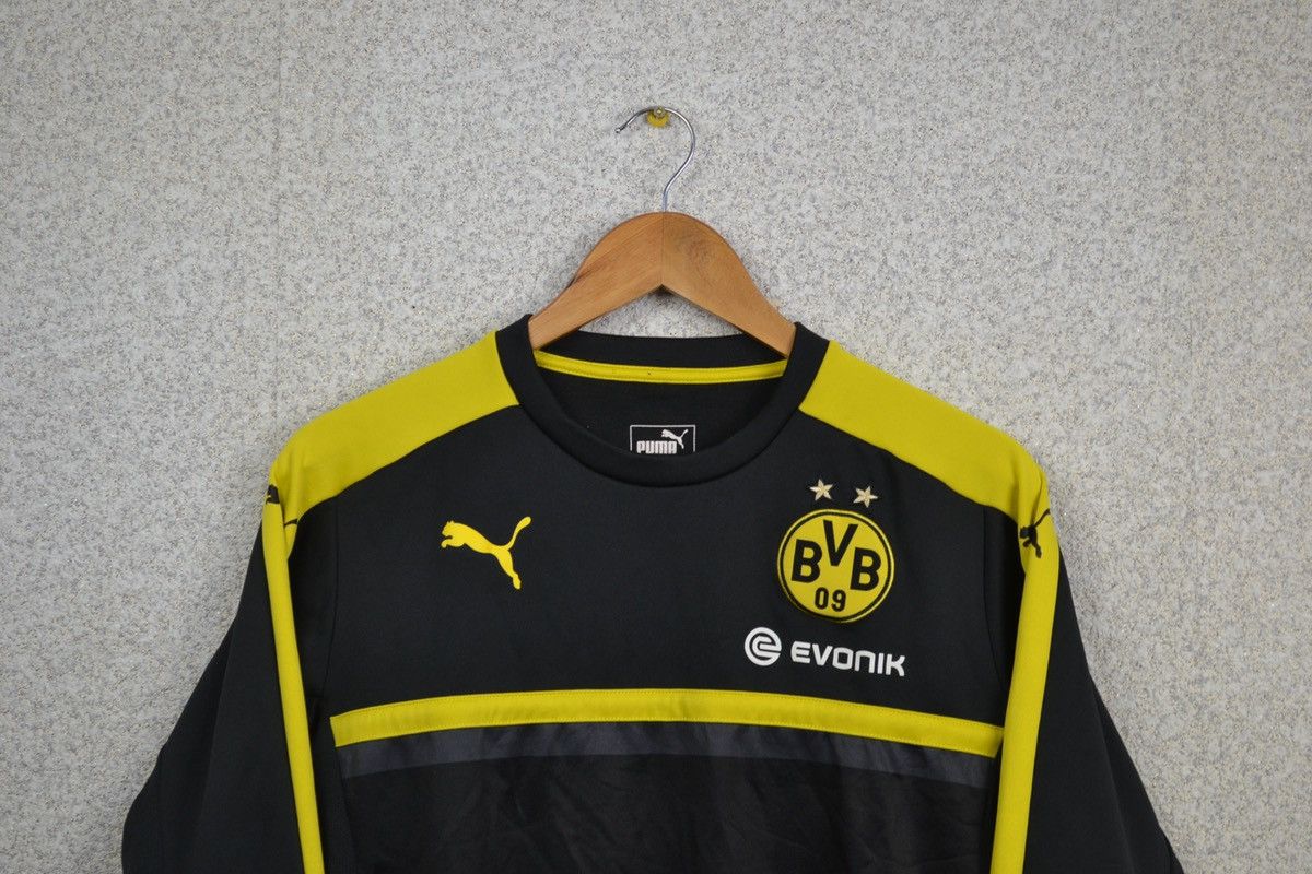 Puma Borussia Dortmund Puma soccer sweatshirt jumper training Size US S / EU 44-46 / 1 - 3 Thumbnail
