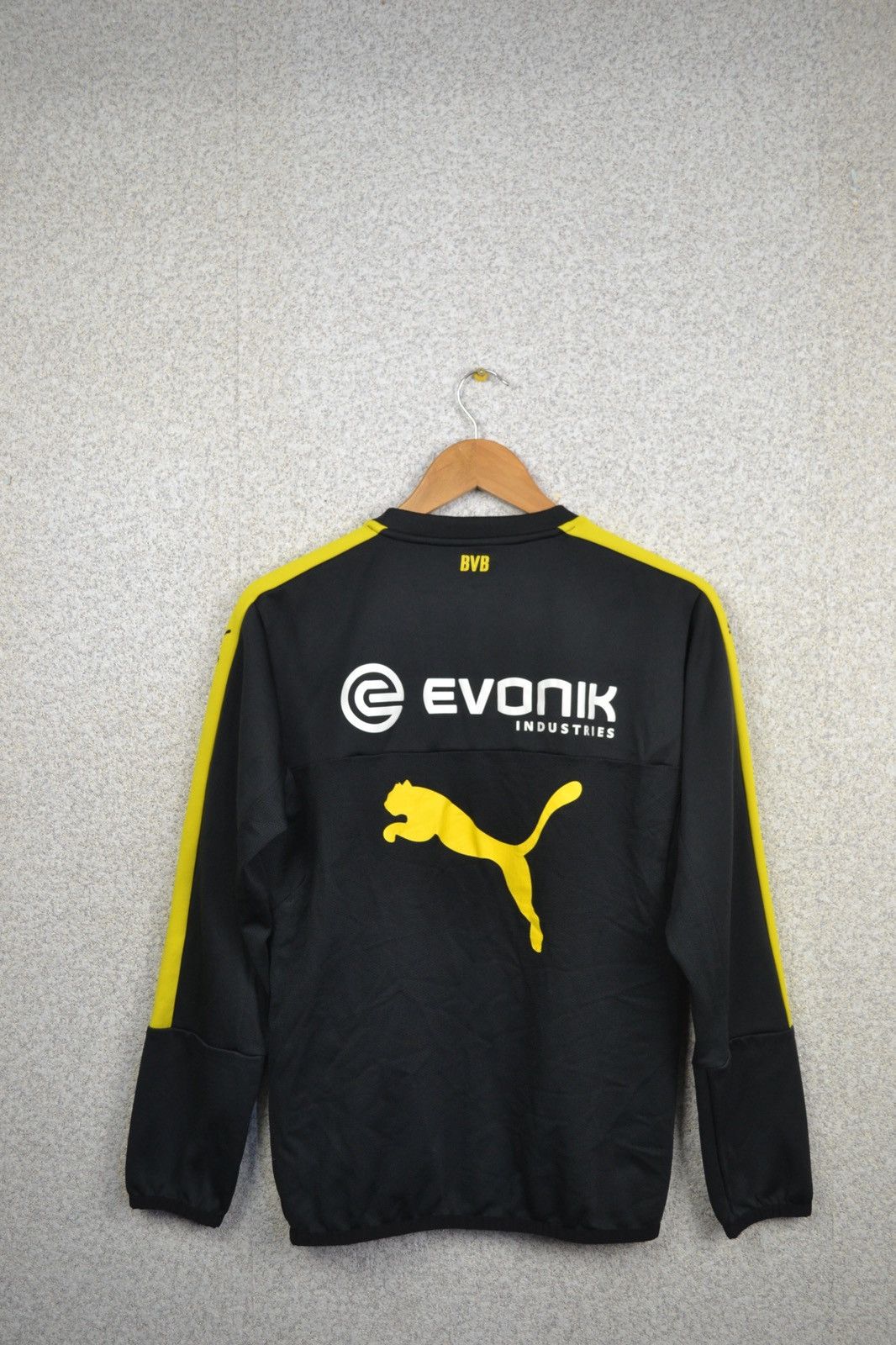 Puma Borussia Dortmund Puma soccer sweatshirt jumper training Size US S / EU 44-46 / 1 - 2 Thumbnail