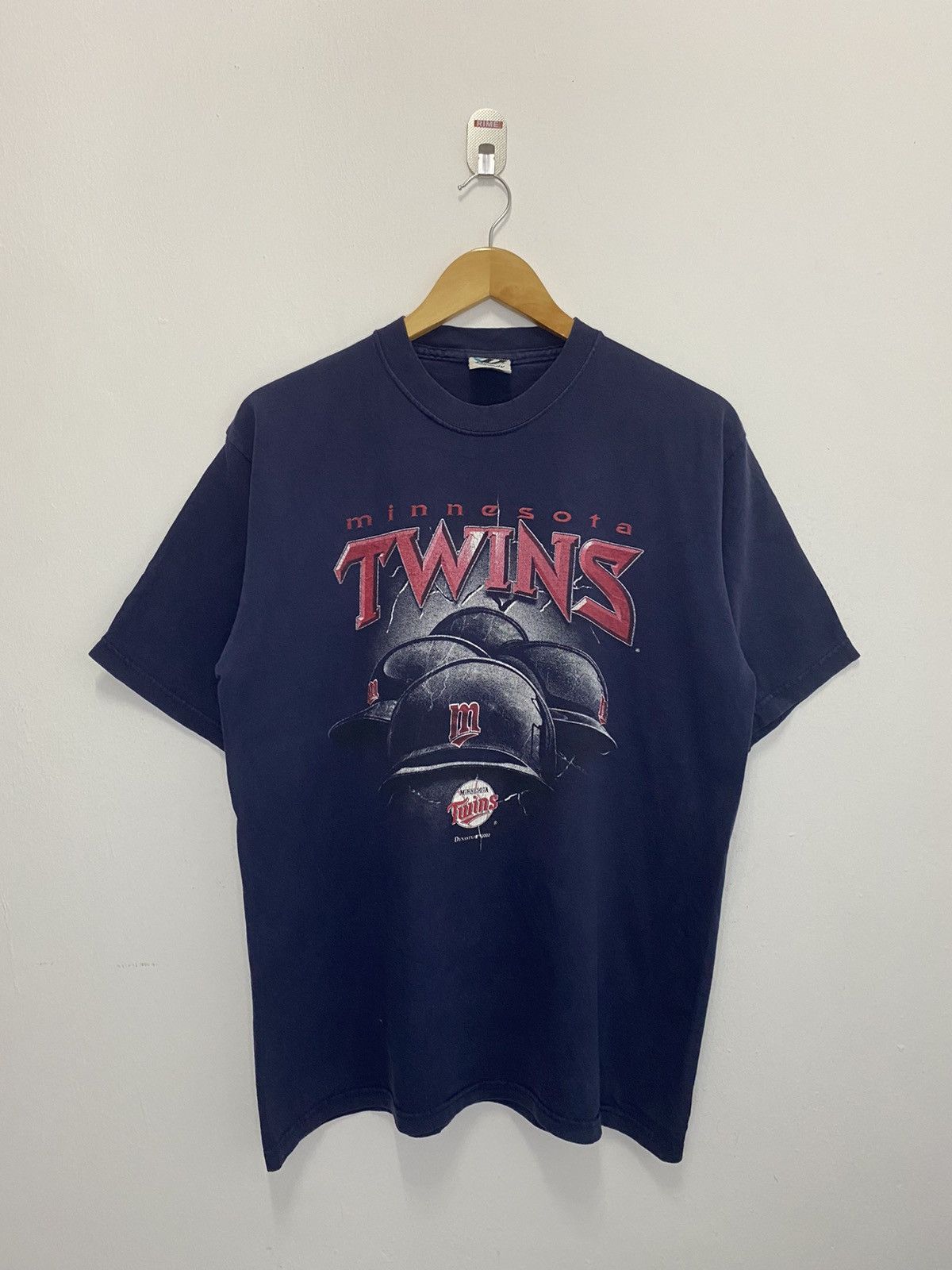 MLB × Vintage Vintage Minnesota Twins Y2K Big Print T-Shirt Size US L / EU 52-54 / 3 - 2 Thumbnail