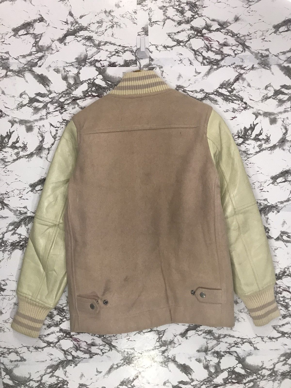 National Standard National Standard Wool Leather Sleeve Varsity Jacket Size US S / EU 44-46 / 1 - 13 Thumbnail