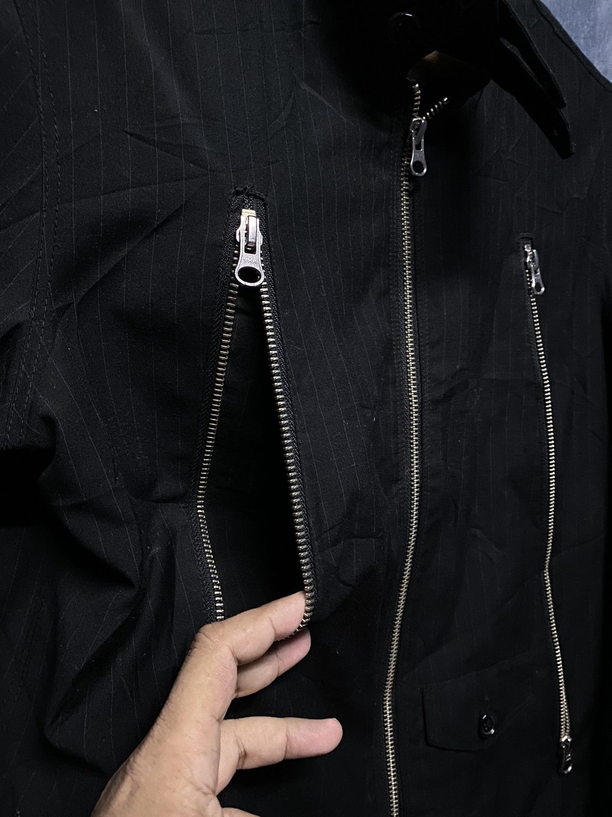 Japanese Brand × Vintage PPFM multizipper jacket Size M / US 6-8 / IT 42-44 - 6 Thumbnail