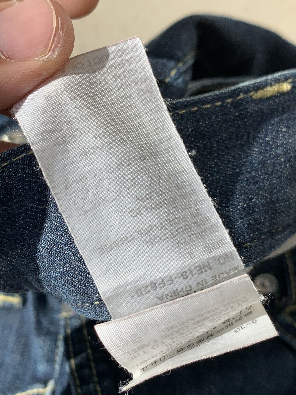 Issey Miyake Grailed🔥 Ne-Net Rare Baggy Embroidered Bear Denim Pants Size US 31 - 9 Thumbnail