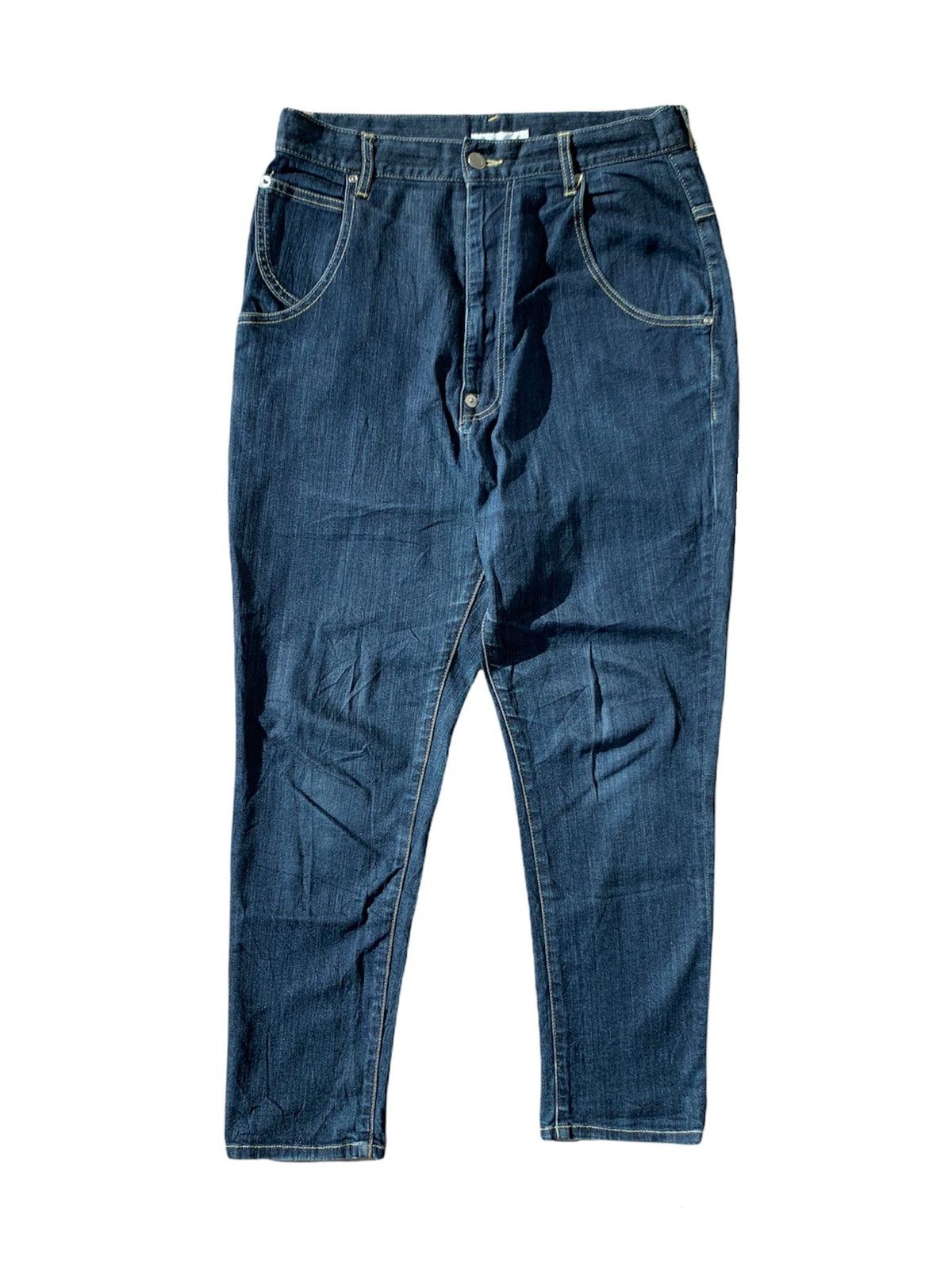 Issey Miyake Grailed🔥 Ne-Net Rare Baggy Embroidered Bear Denim Pants Size US 31 - 3 Thumbnail