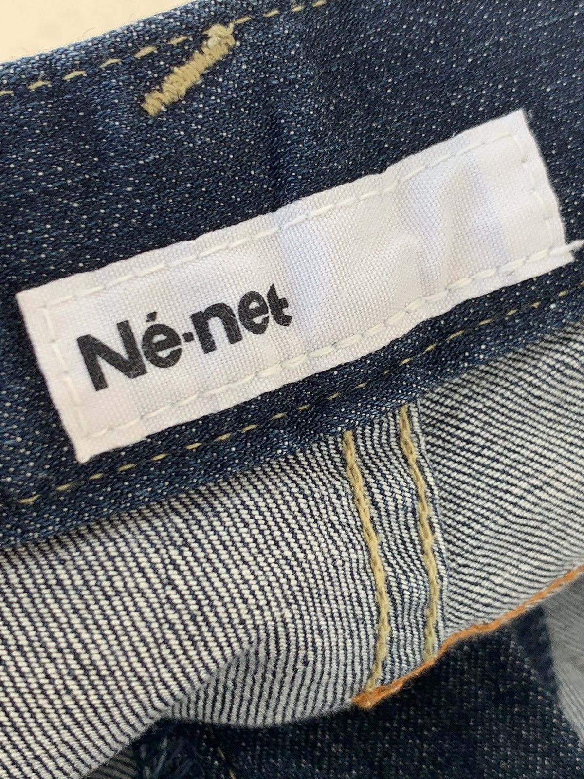 Issey Miyake Grailed🔥 Ne-Net Rare Baggy Embroidered Bear Denim Pants Size US 31 - 7 Thumbnail