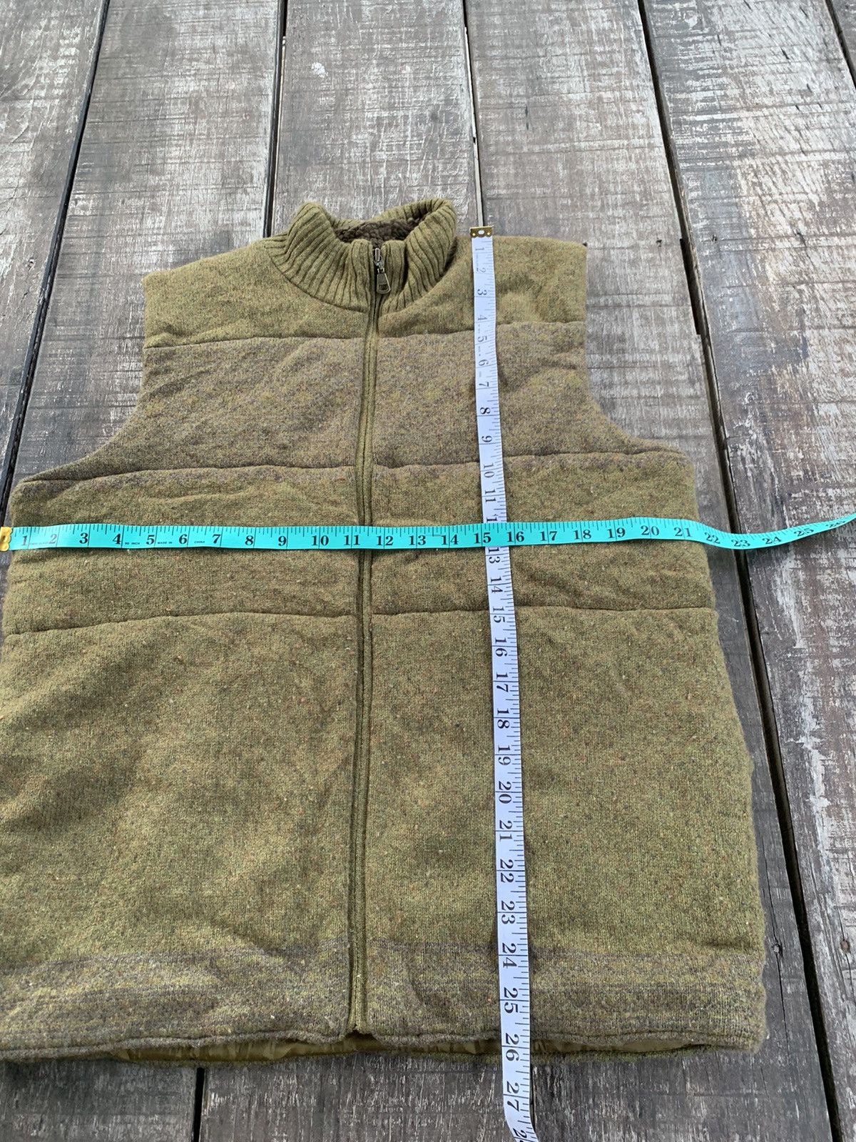 Vintage Crocodile fleece sleeveless full zipper Size US M / EU 48-50 / 2 - 13 Thumbnail
