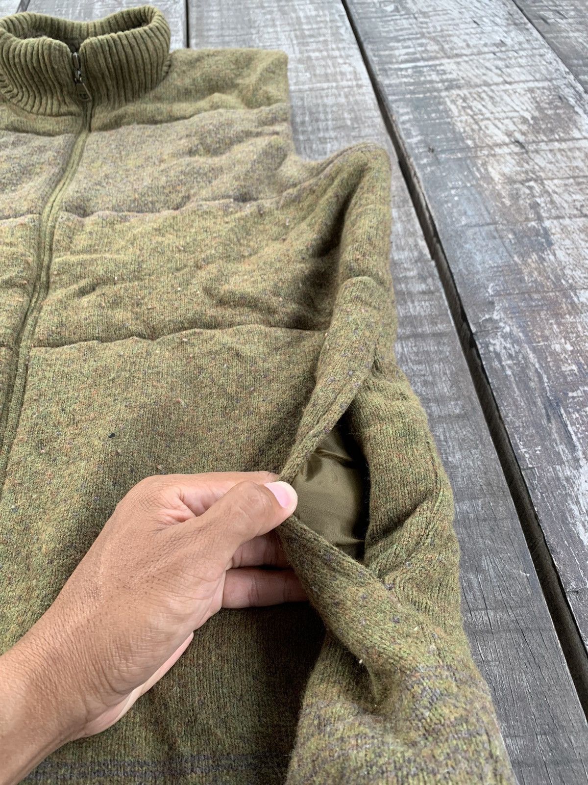 Vintage Crocodile fleece sleeveless full zipper Size US M / EU 48-50 / 2 - 6 Thumbnail