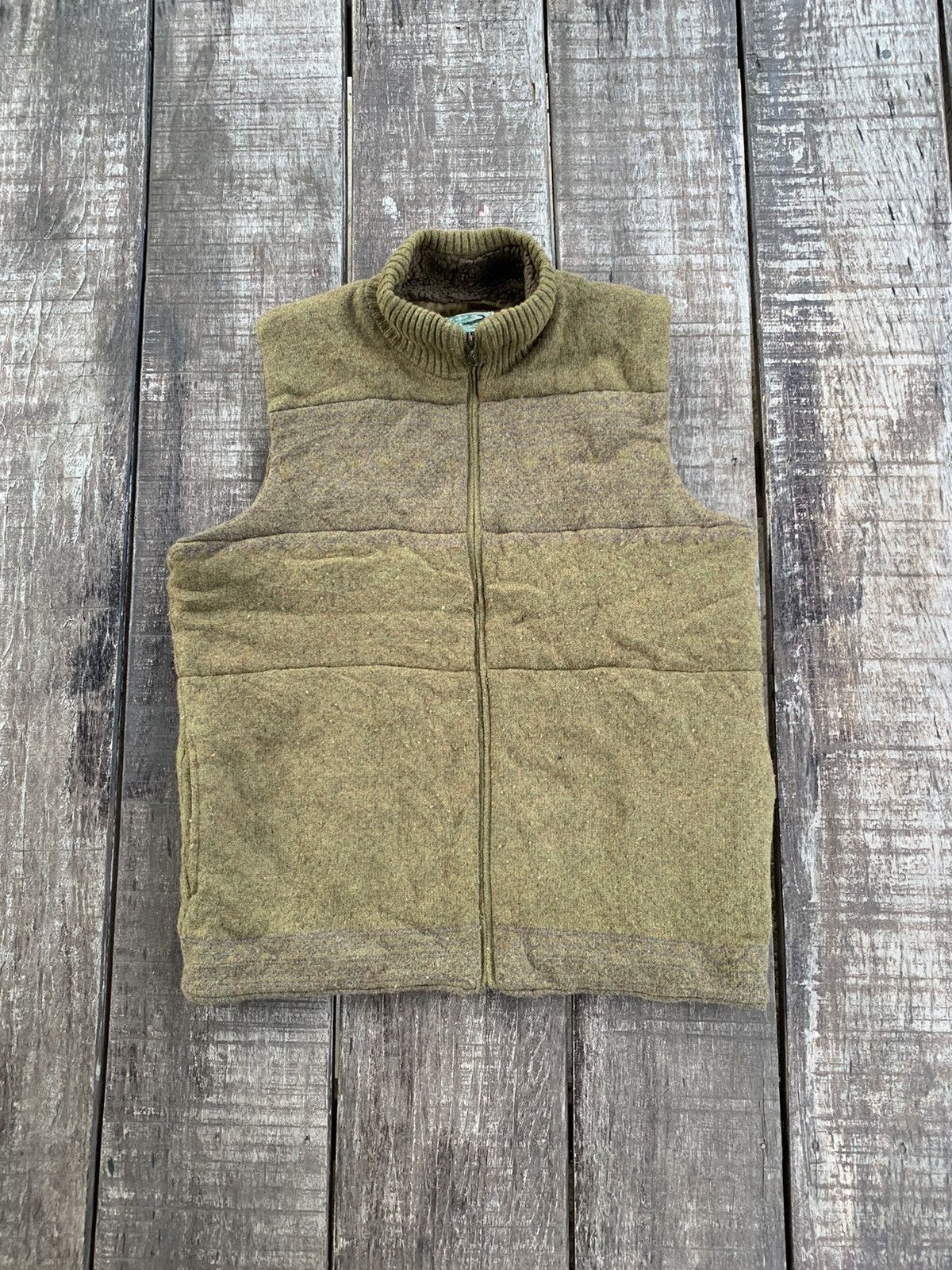 Vintage Crocodile fleece sleeveless full zipper Size US M / EU 48-50 / 2 - 1 Thumbnail