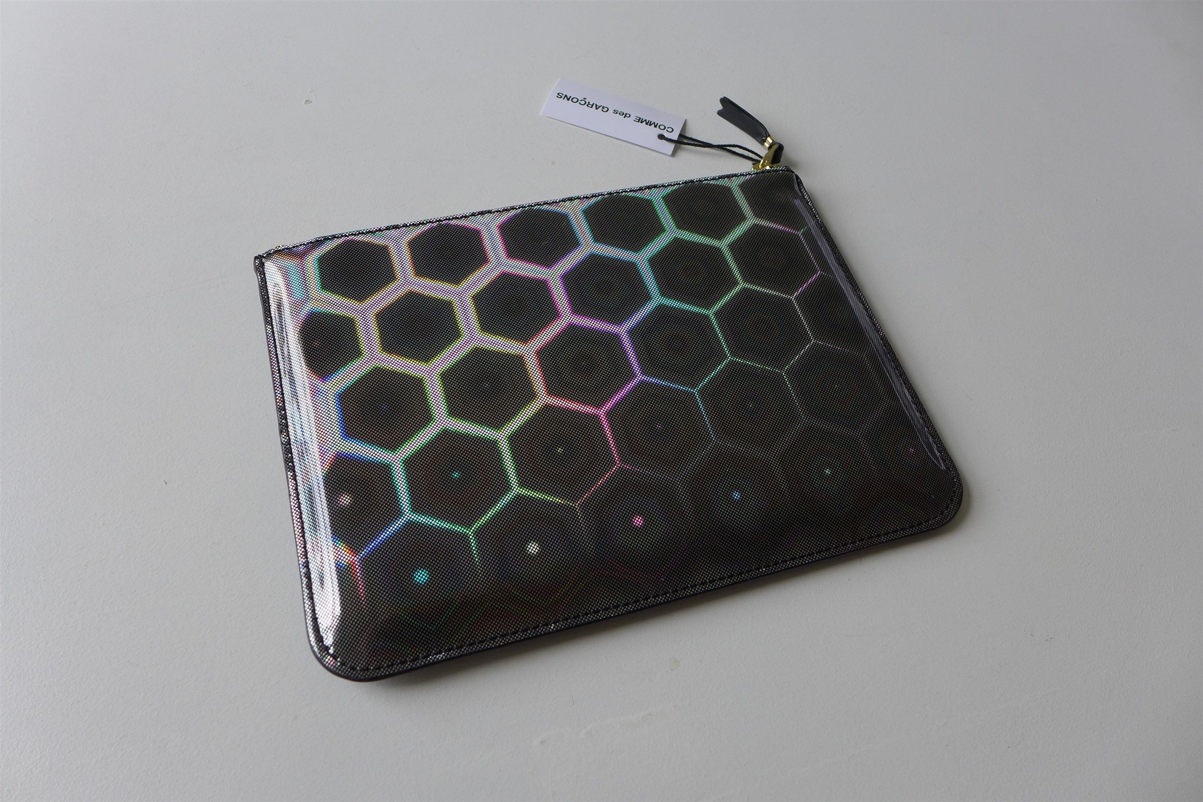 Comme des Garcons Comme des Garcons Zip Pouch - Black Rainbow Size ONE SIZE - 1 Thumbnail