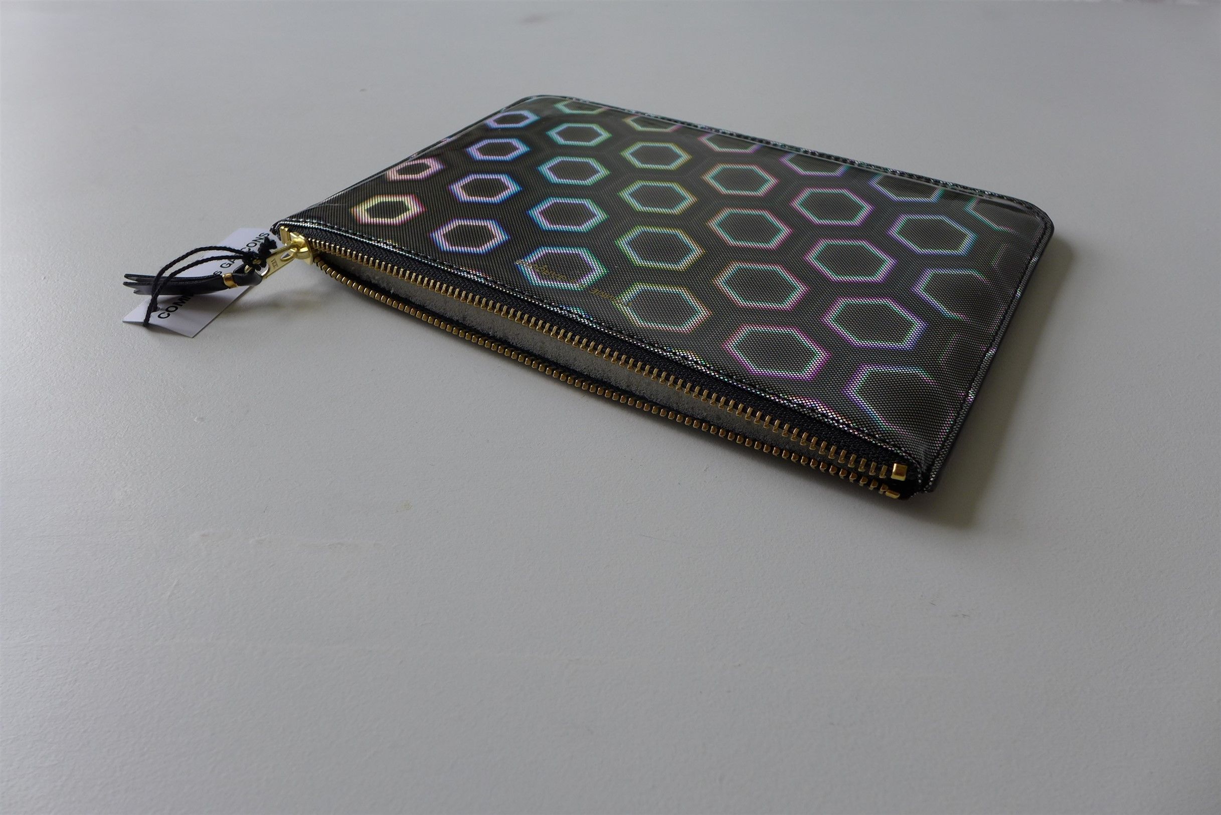 Comme des Garcons Comme des Garcons Zip Pouch - Black Rainbow Size ONE SIZE - 7 Thumbnail
