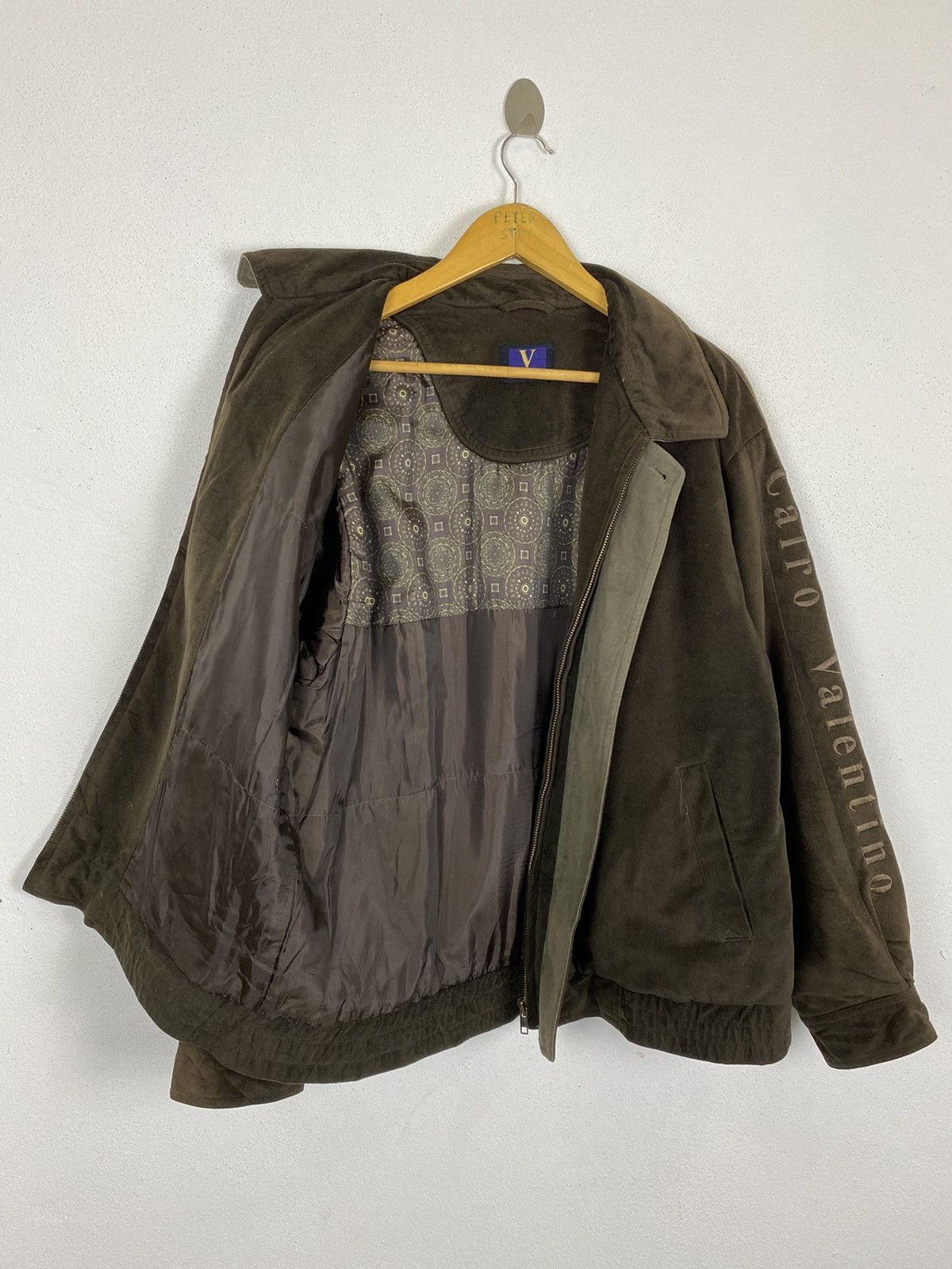 Designer 🔥ACCEPT BINDING OFFER🔥Carlo Valentino Velvet Jacket Size US L / EU 52-54 / 3 - 4 Thumbnail