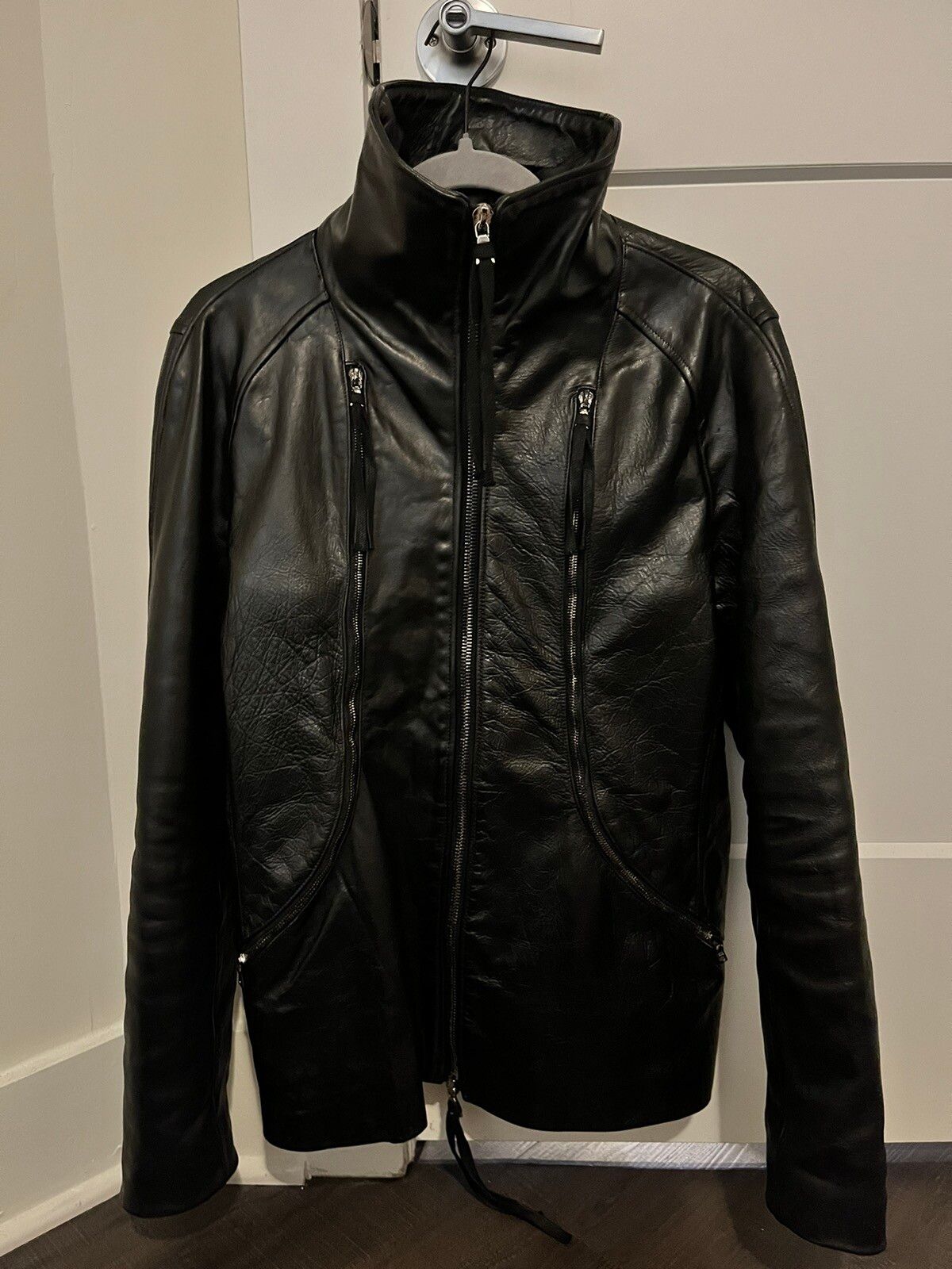 Zam Barrett TRI zip Horse leather Jacket | Grailed