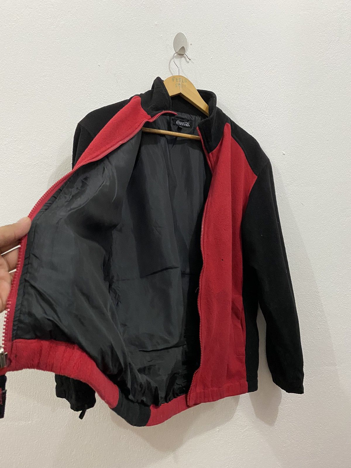Coca Cola × Vintage Coca-Cola Fleece Sweater Size US XL / EU 56 / 4 - 8 Thumbnail