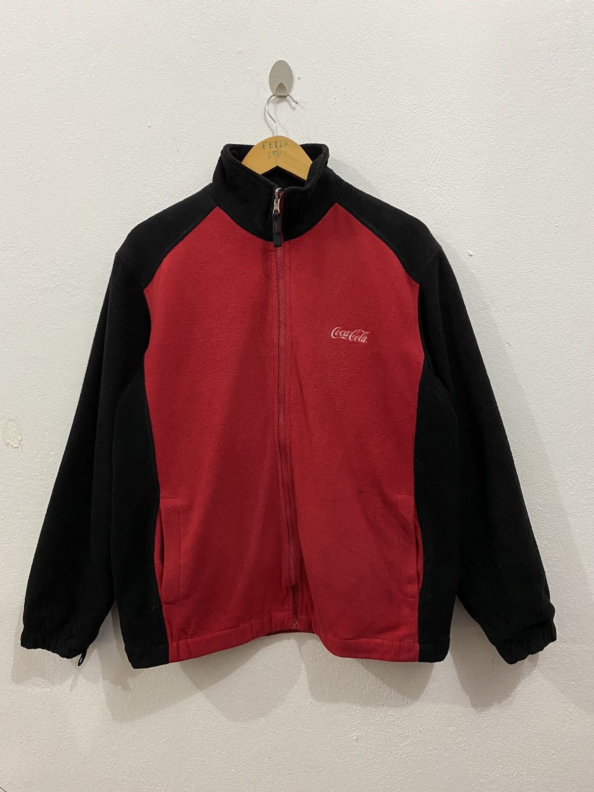 Coca Cola × Vintage Coca-Cola Fleece Sweater Size US XL / EU 56 / 4 - 2 Thumbnail