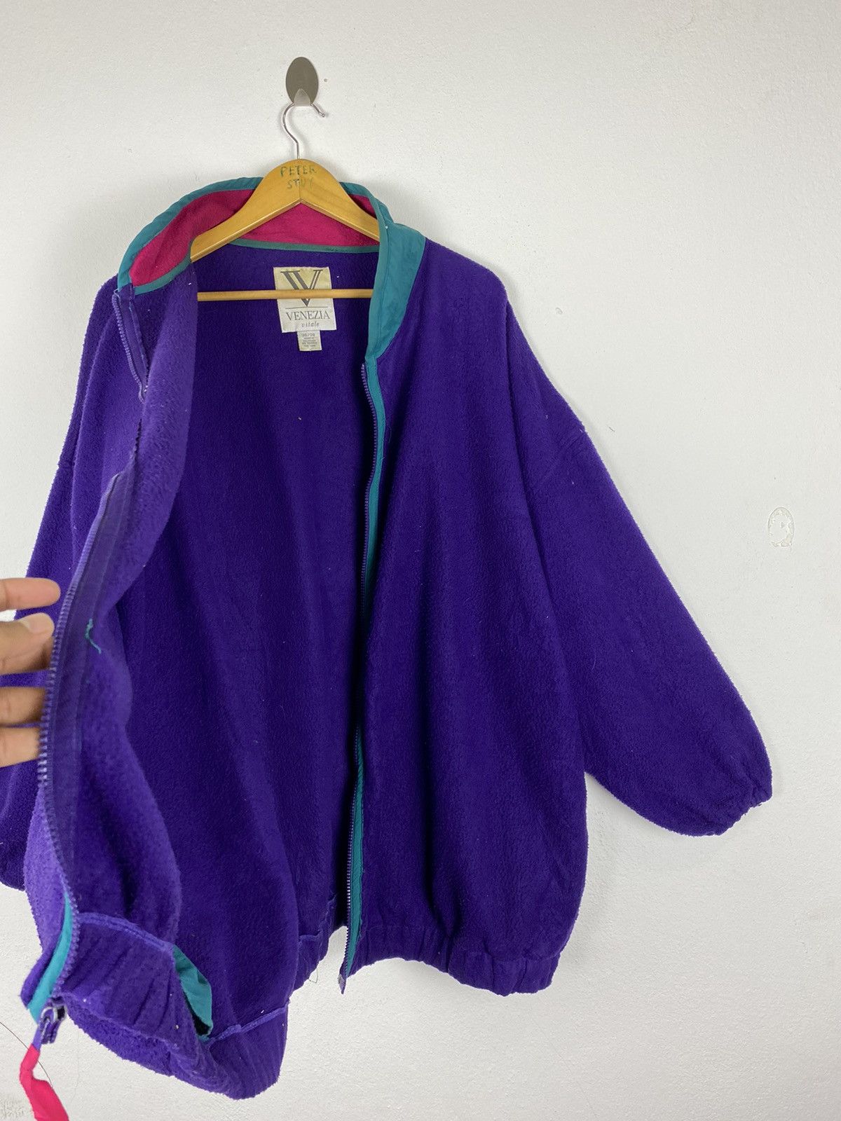 Designer × SSSR Venezia OVER SIZE FLEECE SWEATER BY VENEZIA Size US XL / EU 56 / 4 - 4 Thumbnail