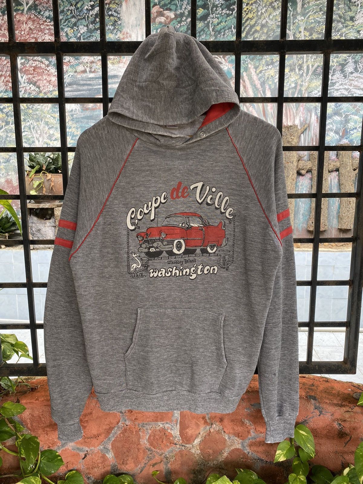 Vintage 🔥1983 VINTAGE COUPE DE VILLE WASHINGTON HODDIES Size US XL / EU 56 / 4 - 1 Thumbnail