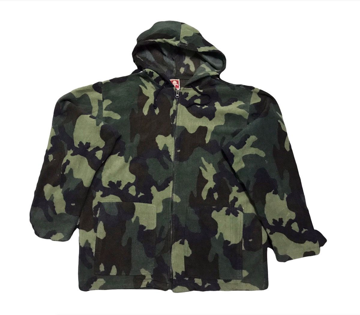 Japanese Brand duck camo zipper hoodie Size US L / EU 52-54 / 3 - 4 Thumbnail