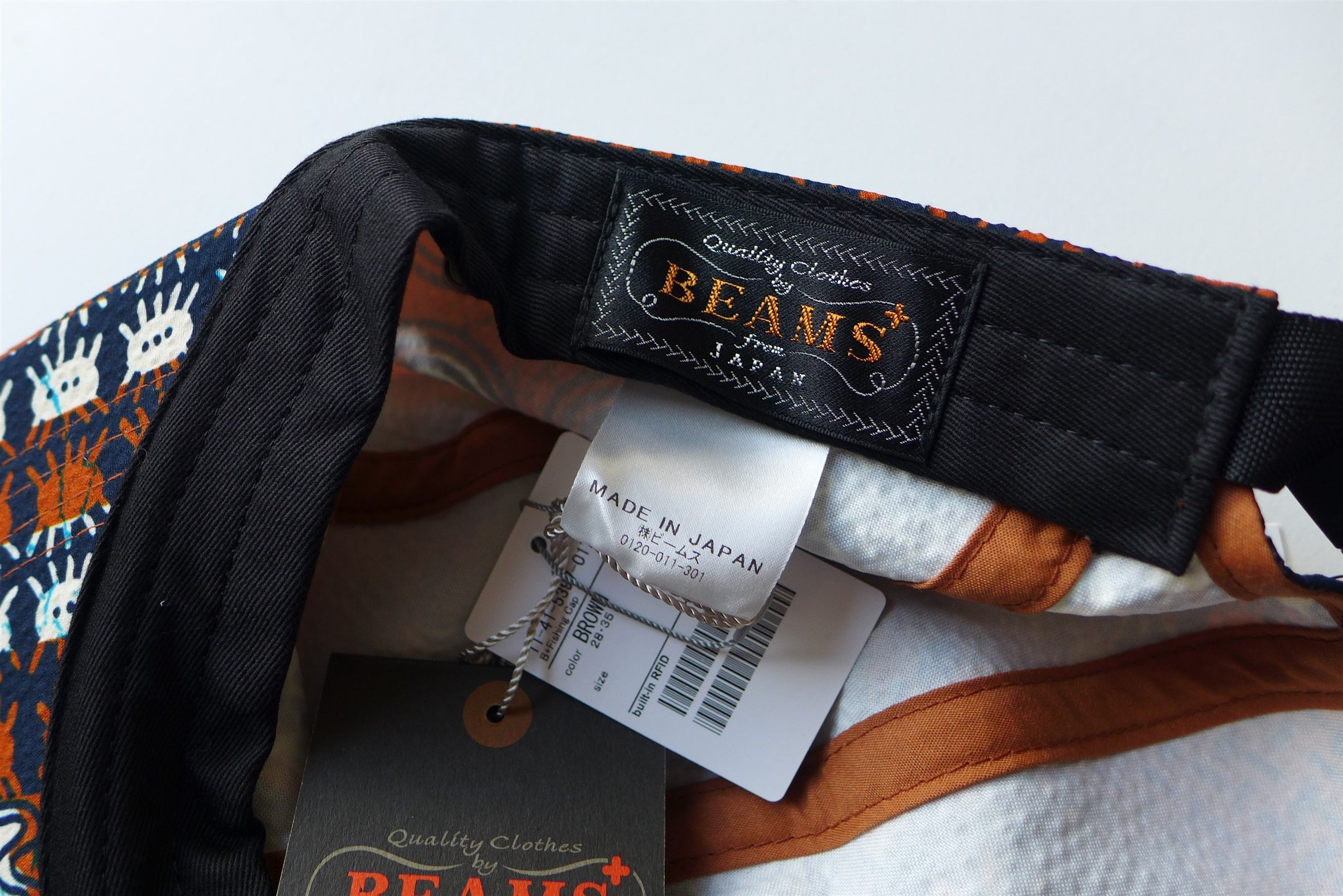Beams Plus Beams Plus Printed Seersucker Baseball Cap Size ONE SIZE - 8 Thumbnail
