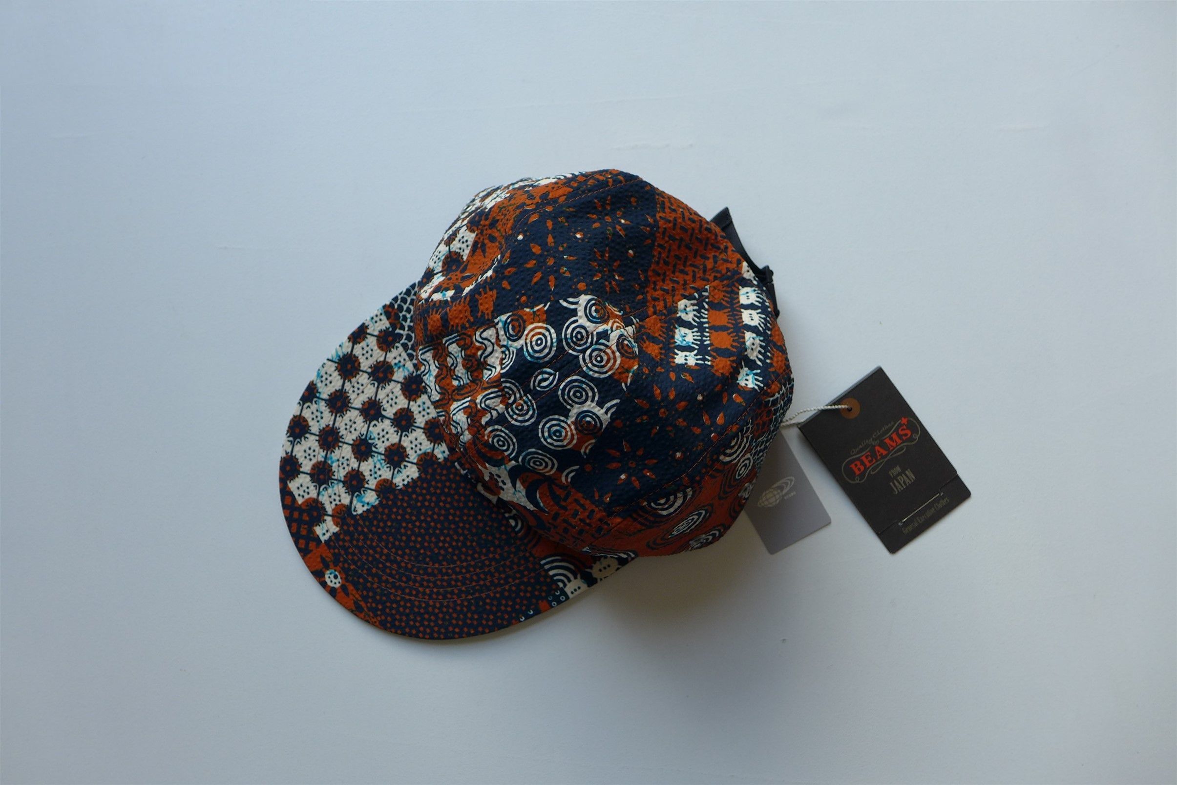 Beams Plus Beams Plus Printed Seersucker Baseball Cap Size ONE SIZE - 1 Thumbnail