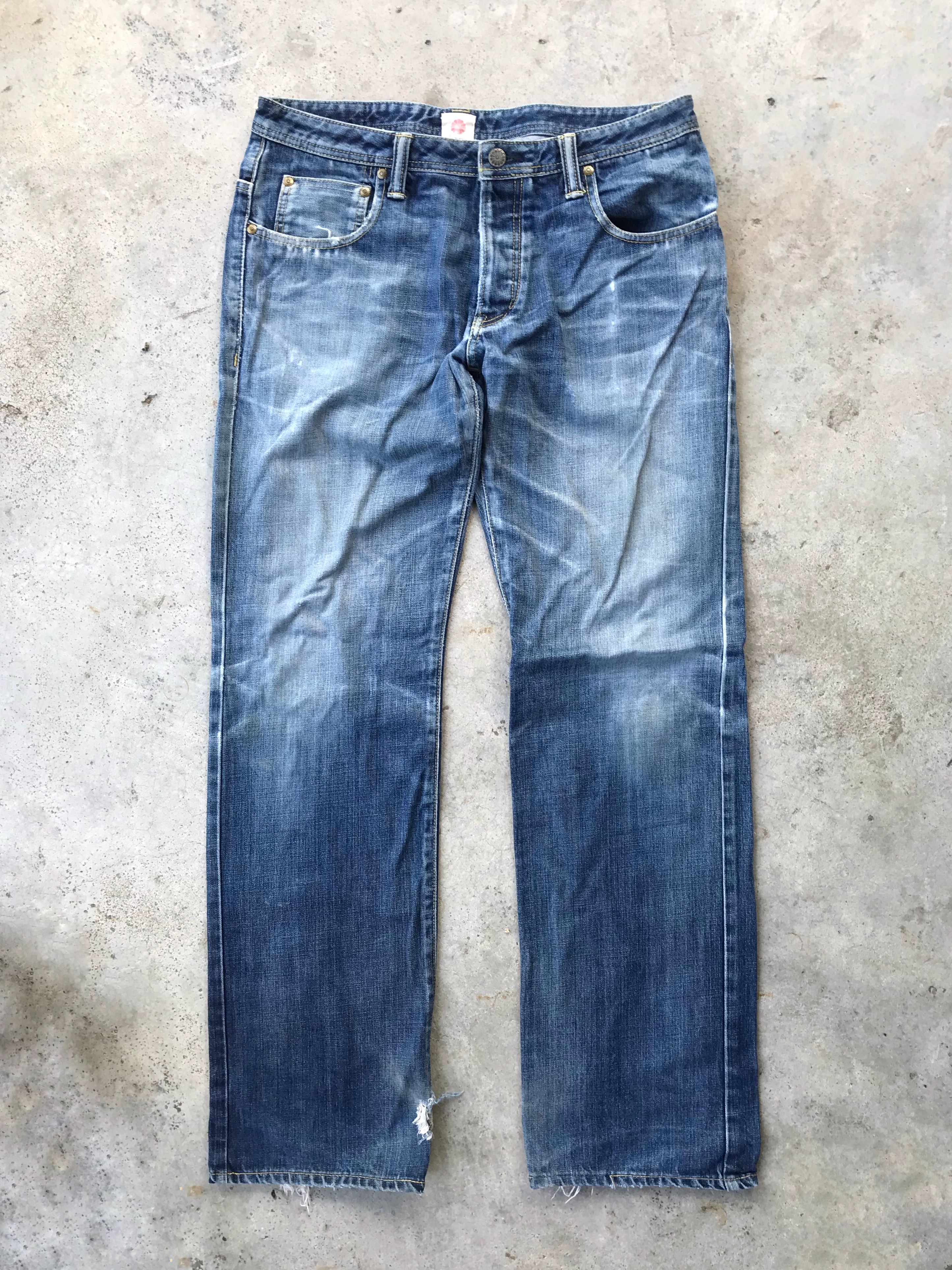 SOMET Somet rusty wash denim jeans 32x32 Size US 32 / EU 48 - 4 Thumbnail