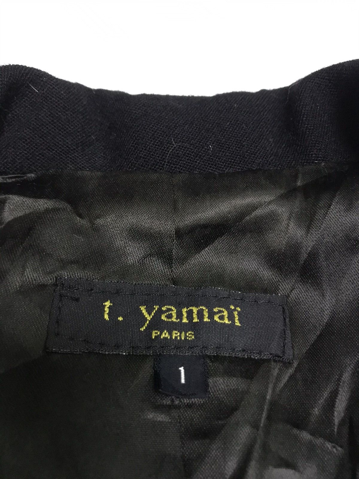 Japanese Brand t yamai Paris laine wool coat Size US S / EU 44-46 / 1 - 2 Thumbnail