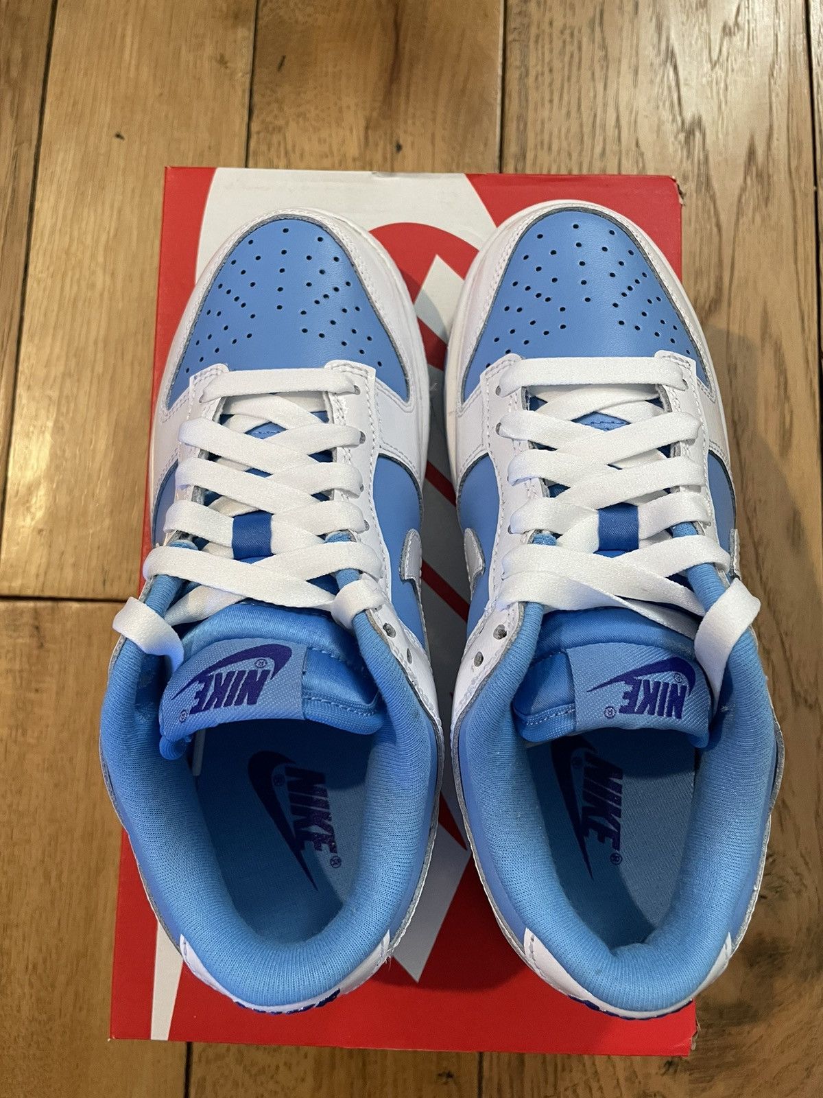 Nike Nike Dunk Low Reverse UNC W Size US 5 / IT 35 - 4 Thumbnail