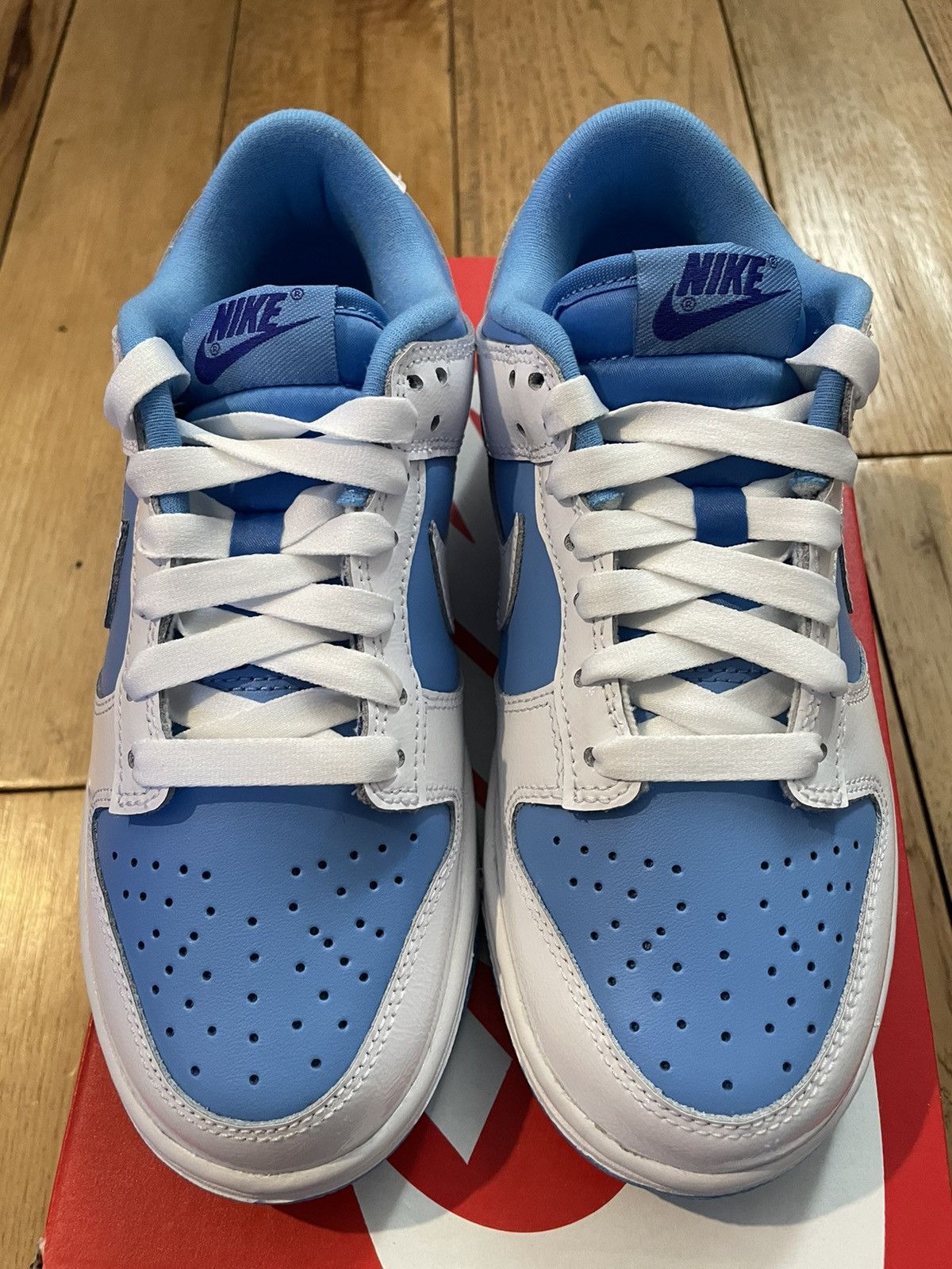 Nike Nike Dunk Low Reverse UNC W Size US 5 / IT 35 - 3 Thumbnail