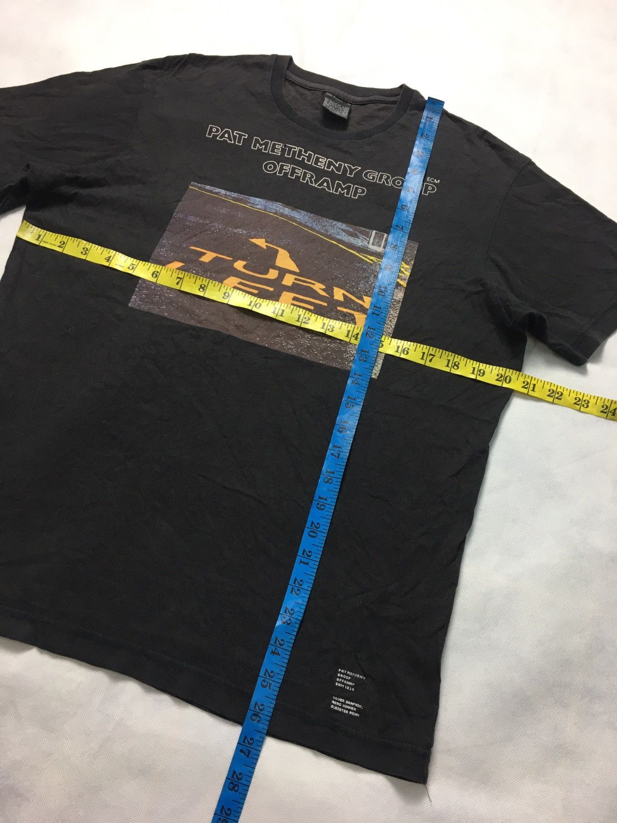 Band Tees × Uniqlo × Vintage Pat Metheny Group Offramp Album by Ecm Record Tee Size US M / EU 48-50 / 2 - 9 Thumbnail