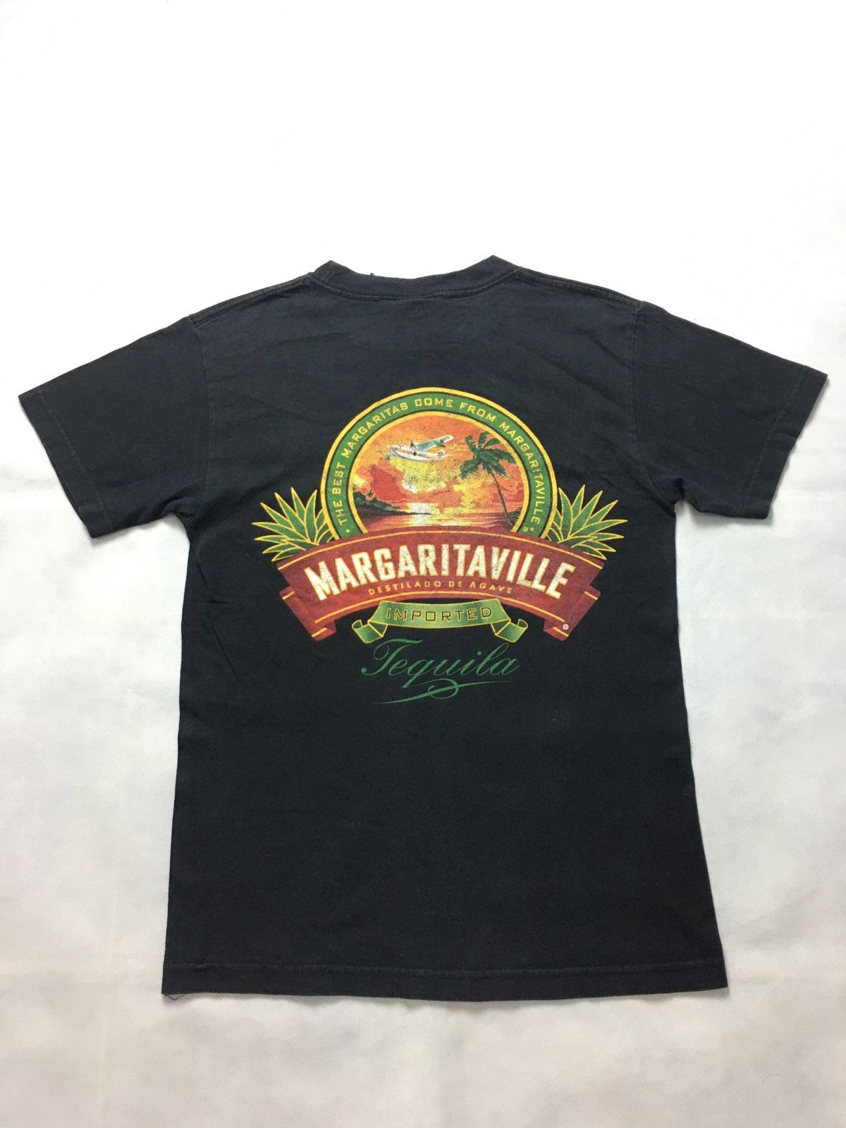 Band Tees × Vintage Vintage Jimmy Buffett Margaritaville Tee Shirt Size US S / EU 44-46 / 1 - 1 Thumbnail