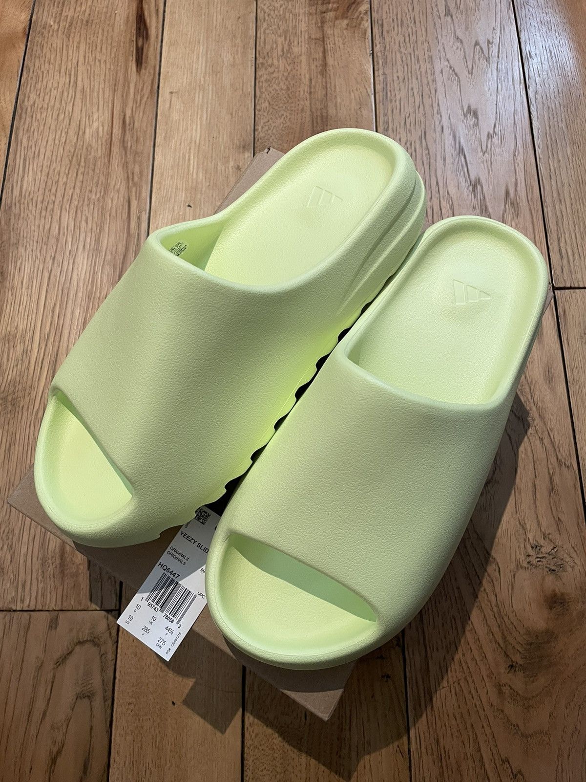 Adidas  Kanye West Yeezy Slide Glow Green Restock 2022 | Grailed