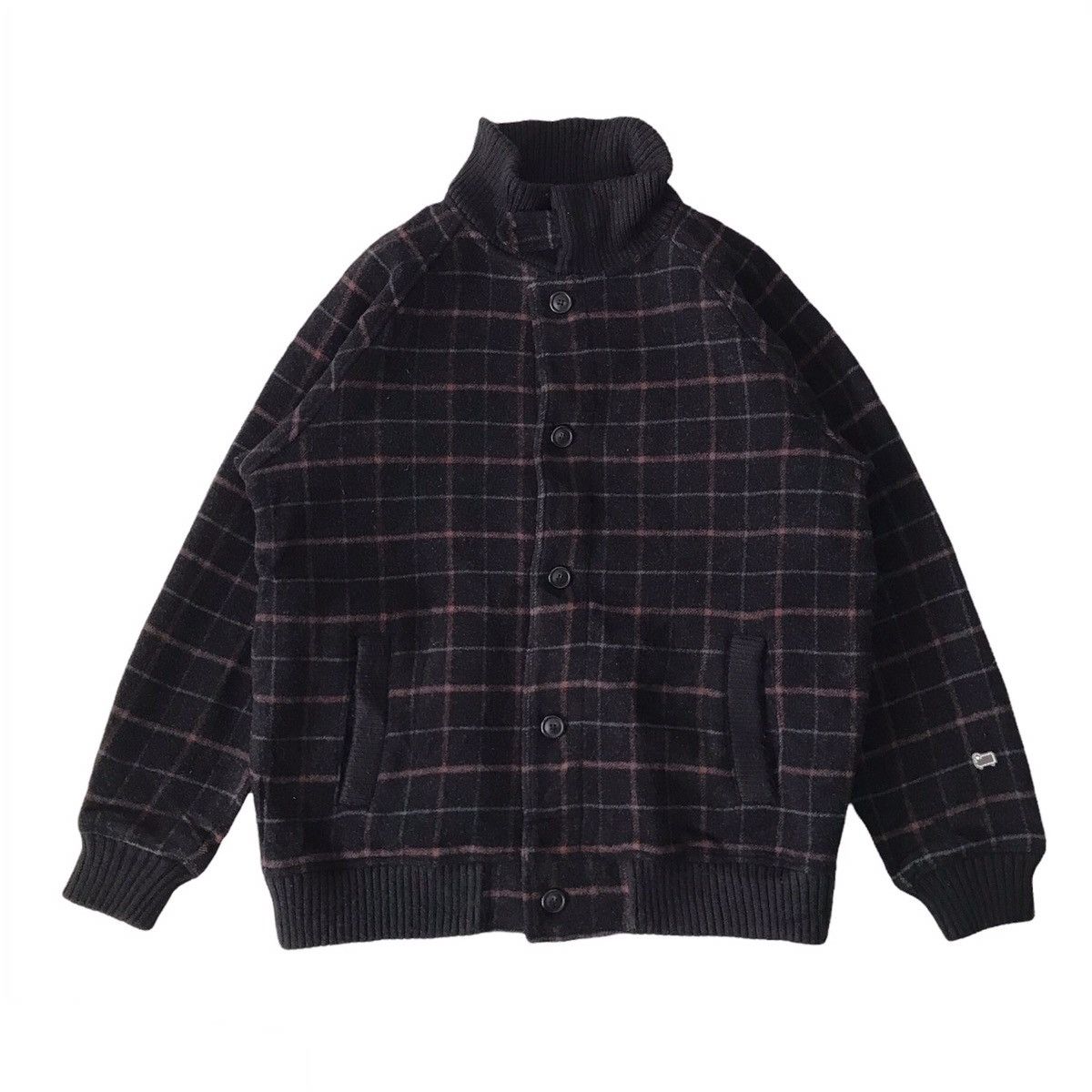 image of Free Style x Woolrich John Rich Bros Stealswoolrich Checkered Jacket, Men's (Size Large)