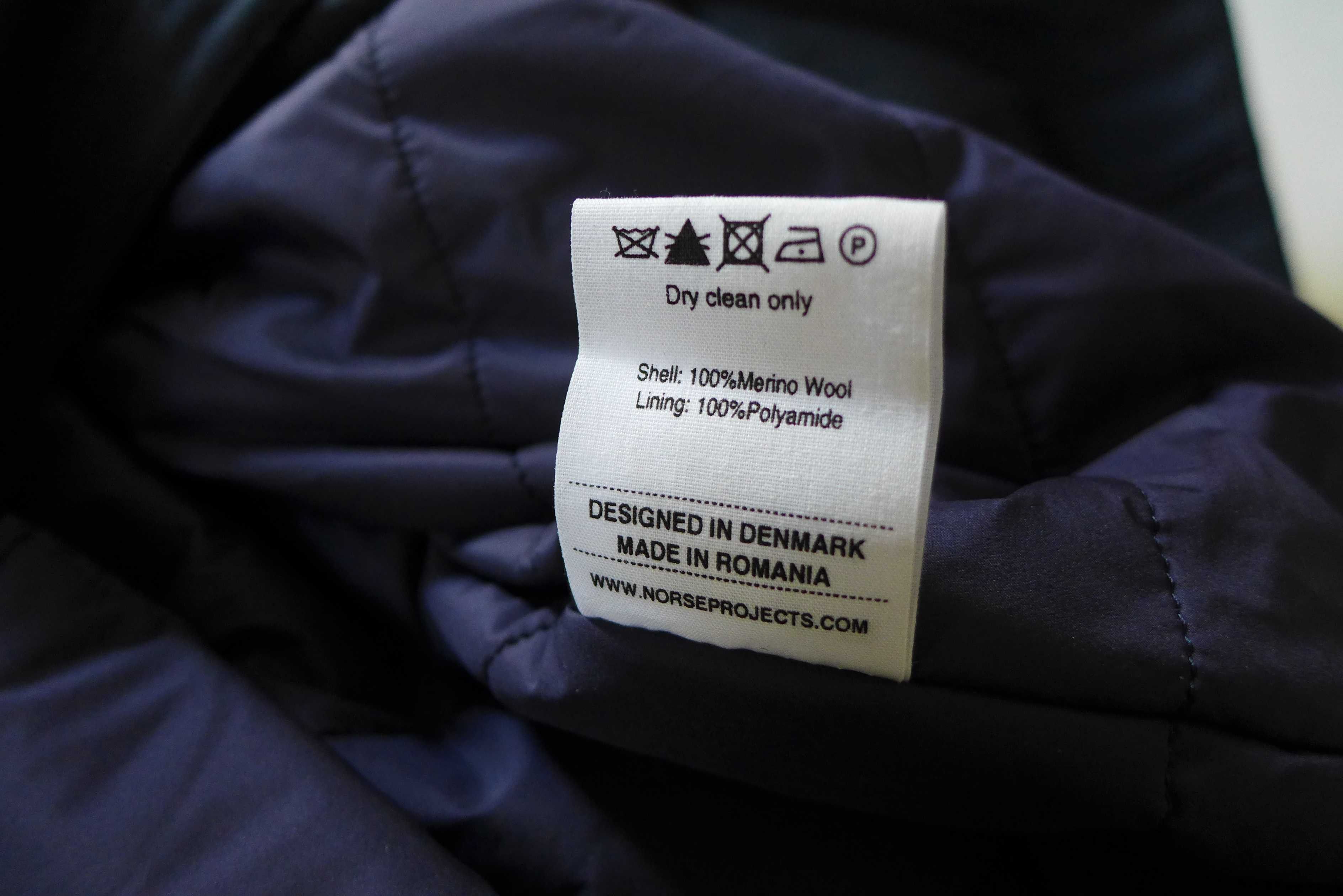 Norse Projects Norse Projects Thor British Merino Jacket - Navy Melange Size US L / EU 52-54 / 3 - 17 Thumbnail