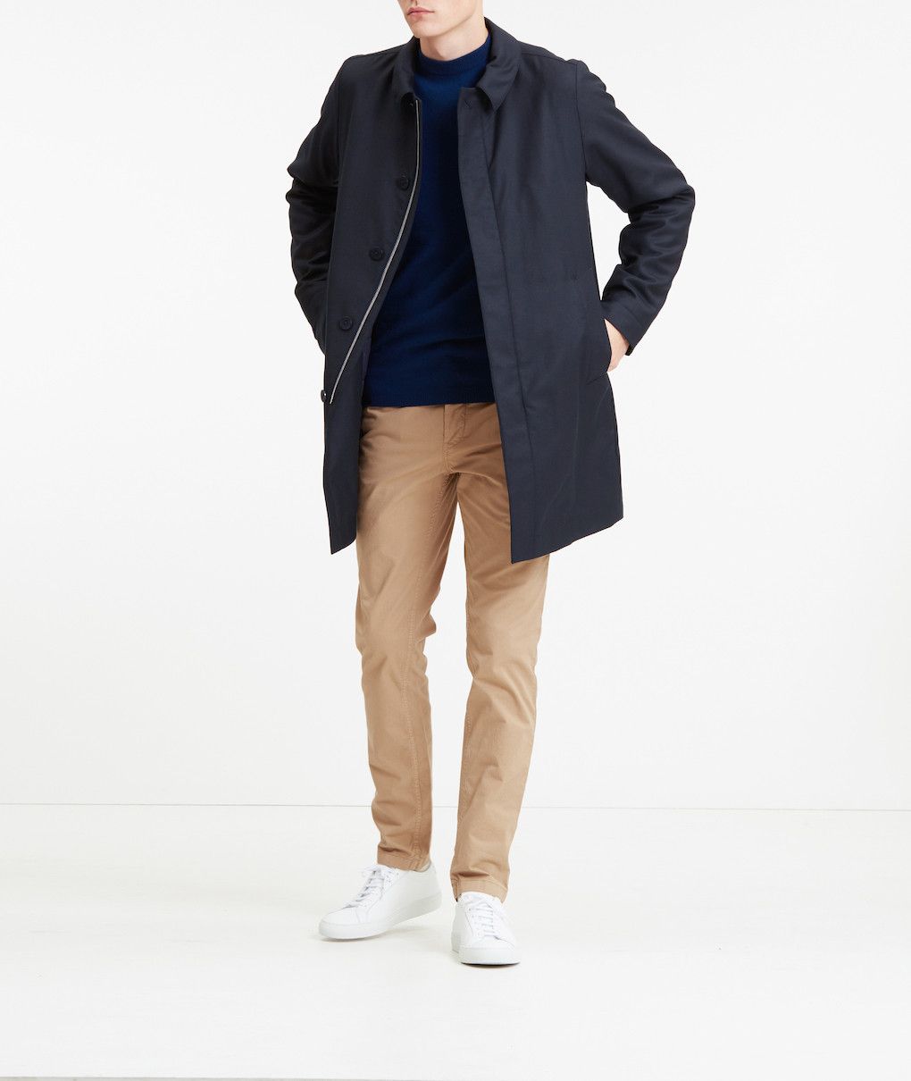 Norse Projects Norse Projects Thor British Merino Jacket - Navy Melange Size US L / EU 52-54 / 3 - 8 Thumbnail
