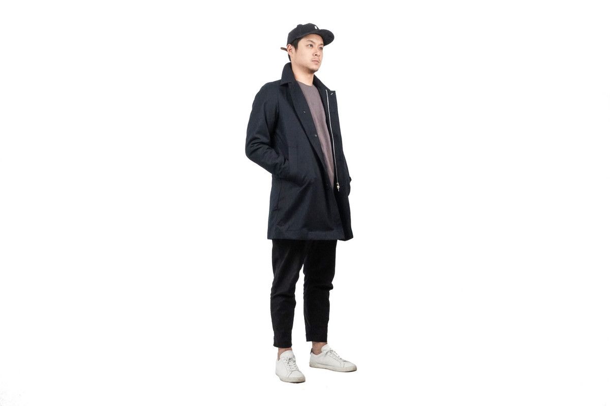 Norse Projects Norse Projects Thor British Merino Jacket - Navy Melange Size US L / EU 52-54 / 3 - 11 Thumbnail
