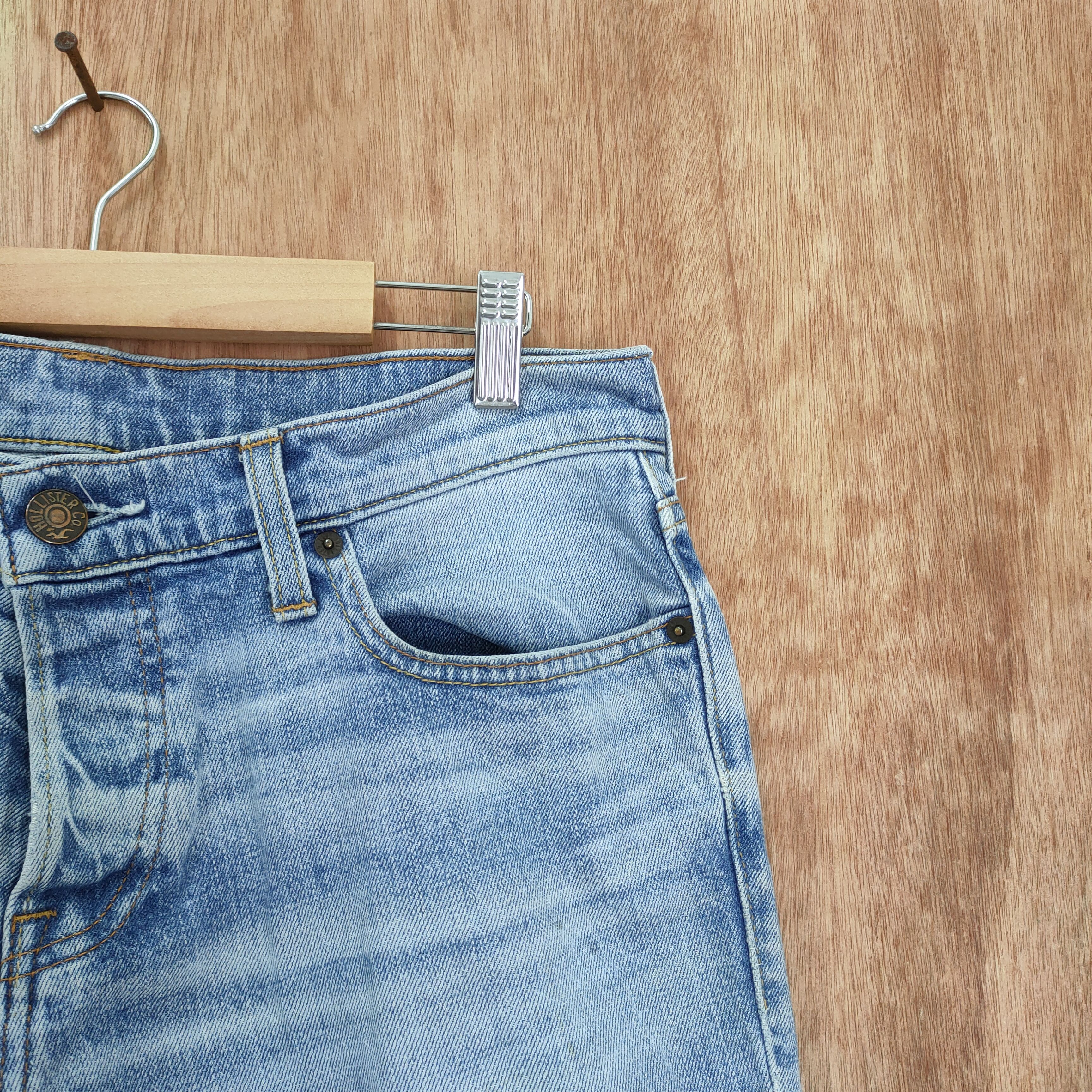 Hollister × StraightFaded 34 × 32 HOLLISTER SUPER SKINNY FADED JEAN Size US 34 / EU 50 - 7 Thumbnail
