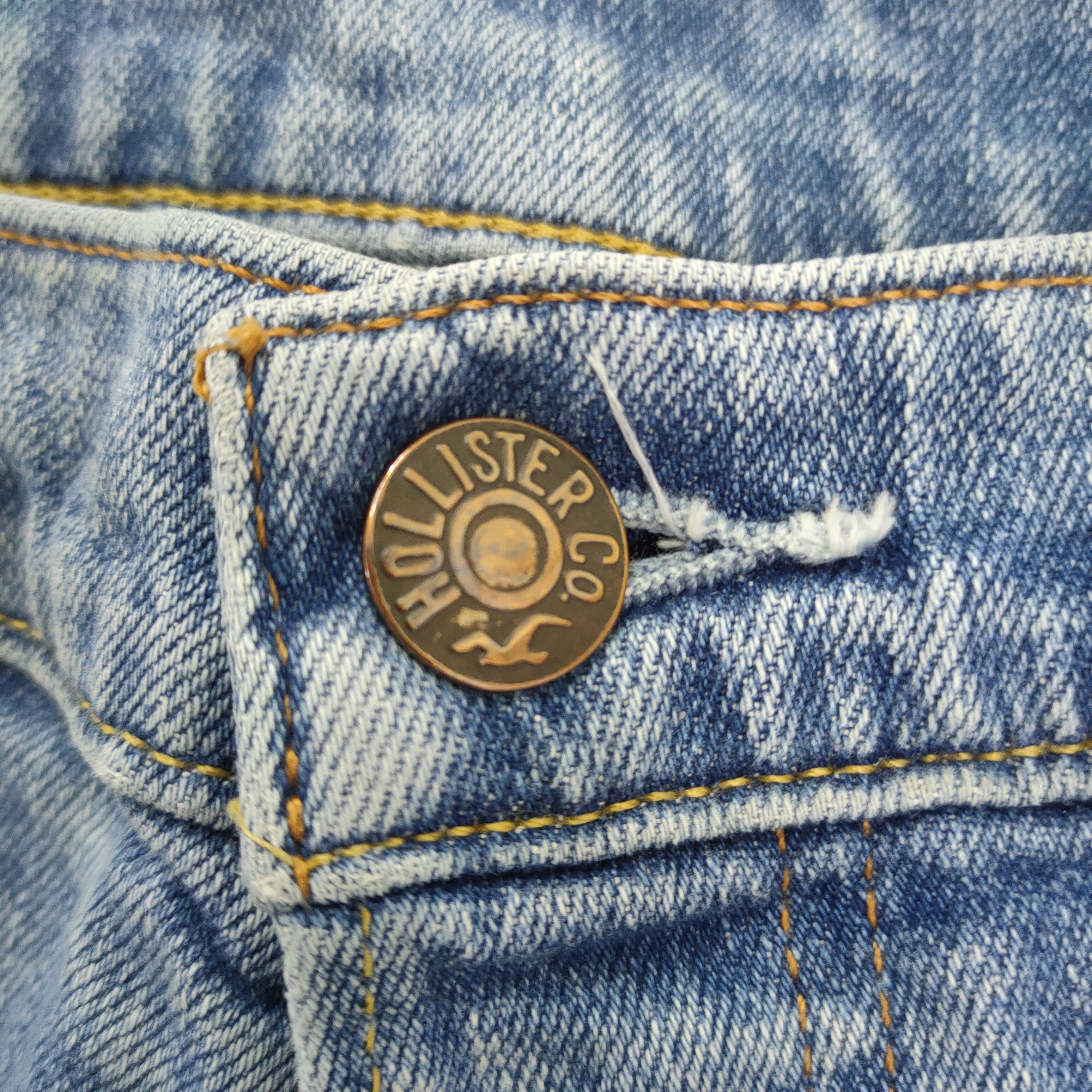 Hollister × StraightFaded 34 × 32 HOLLISTER SUPER SKINNY FADED JEAN Size US 34 / EU 50 - 6 Thumbnail