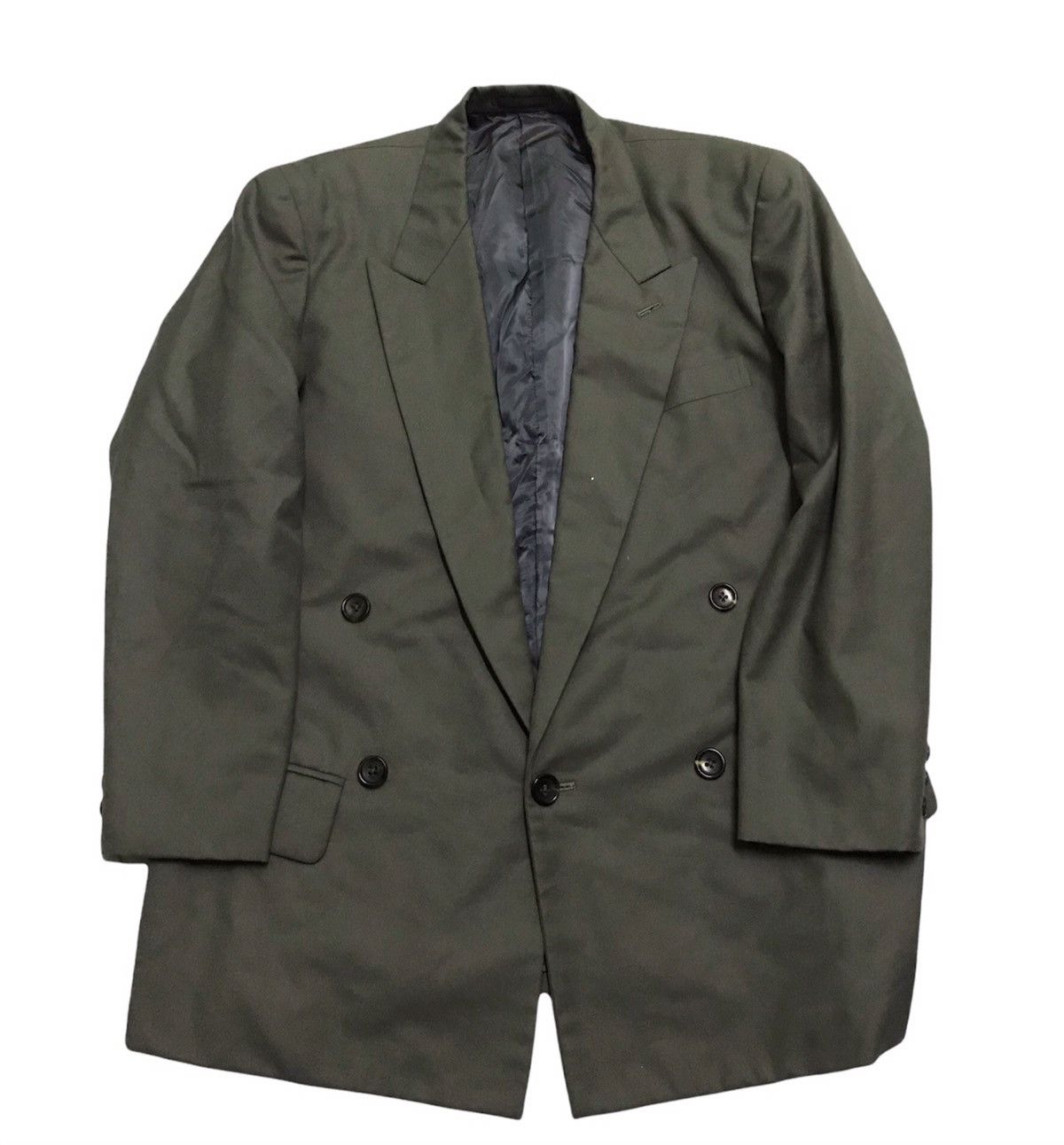 Yohji Yamamoto Yohji Yamamoto double button coat Size US S / EU 44-46 / 1 - 4 Thumbnail