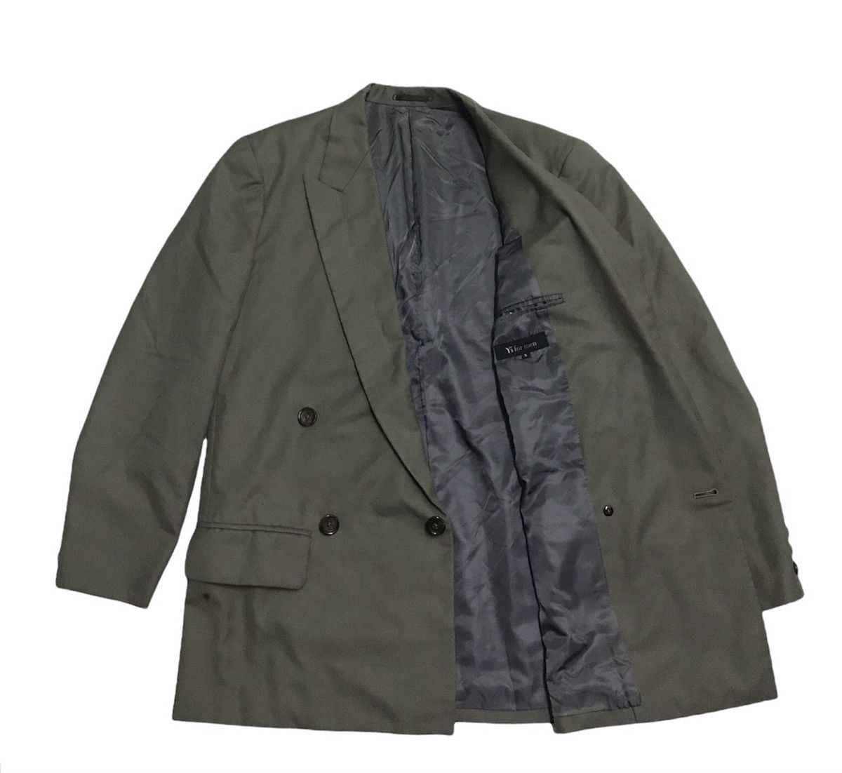 Yohji Yamamoto Yohji Yamamoto double button coat Size US S / EU 44-46 / 1 - 3 Thumbnail