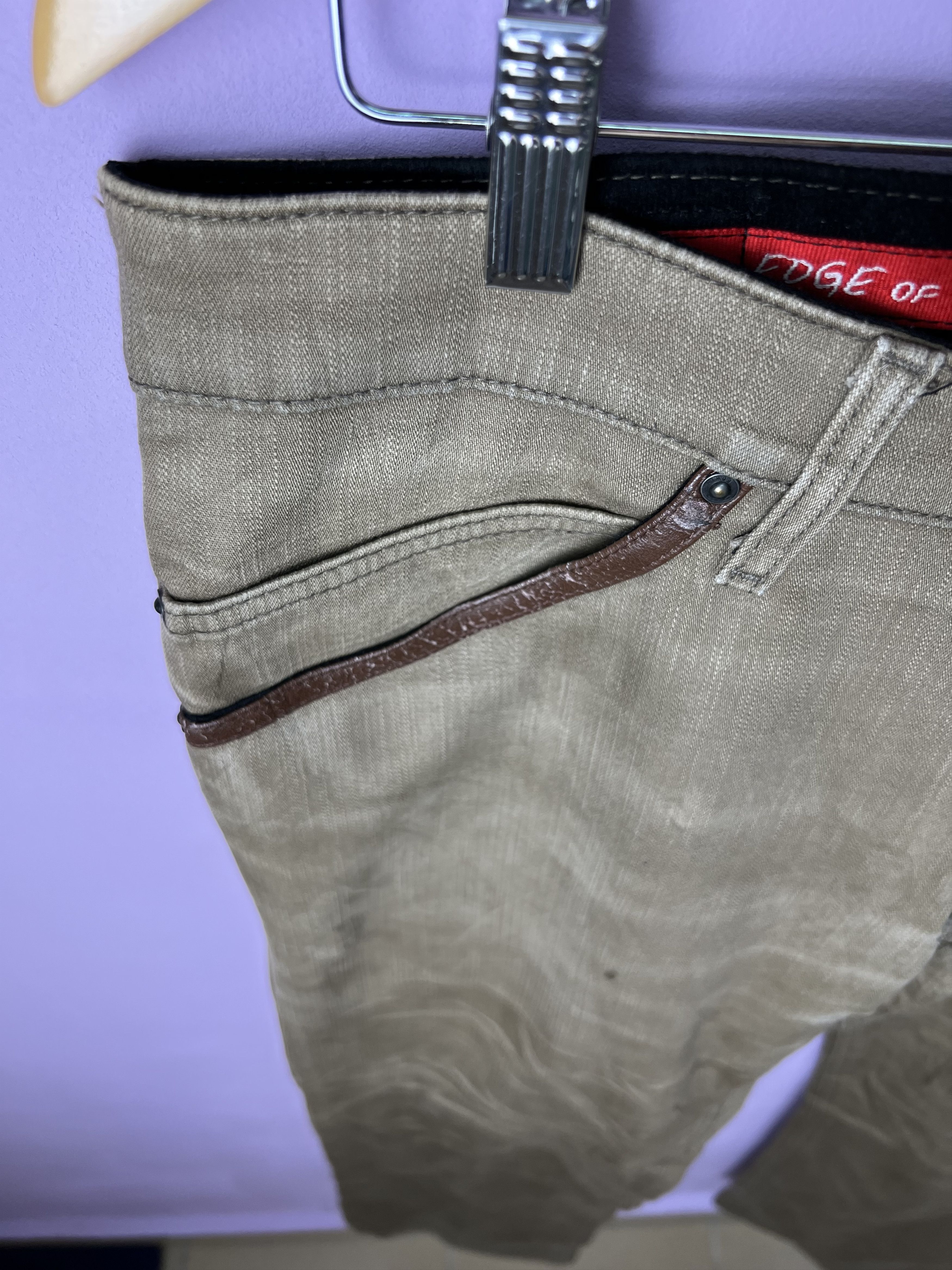 Edwin 🔥Edwin Stretchable Distressed Denim Size US 37 - 7 Thumbnail