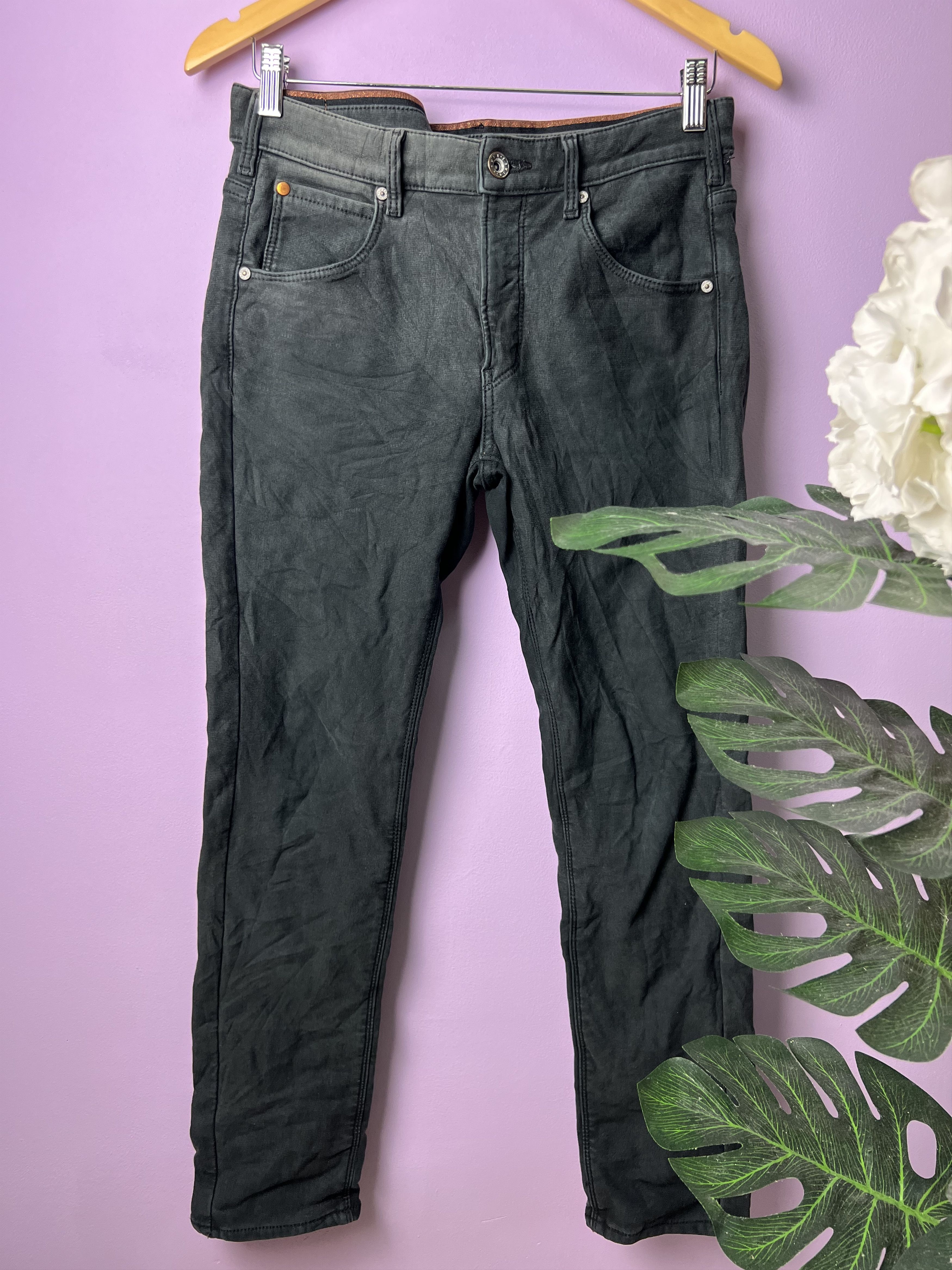 Edwin 🔥Vintage Edwin Jersey Distressed Denim Size US 31 - 2 Thumbnail