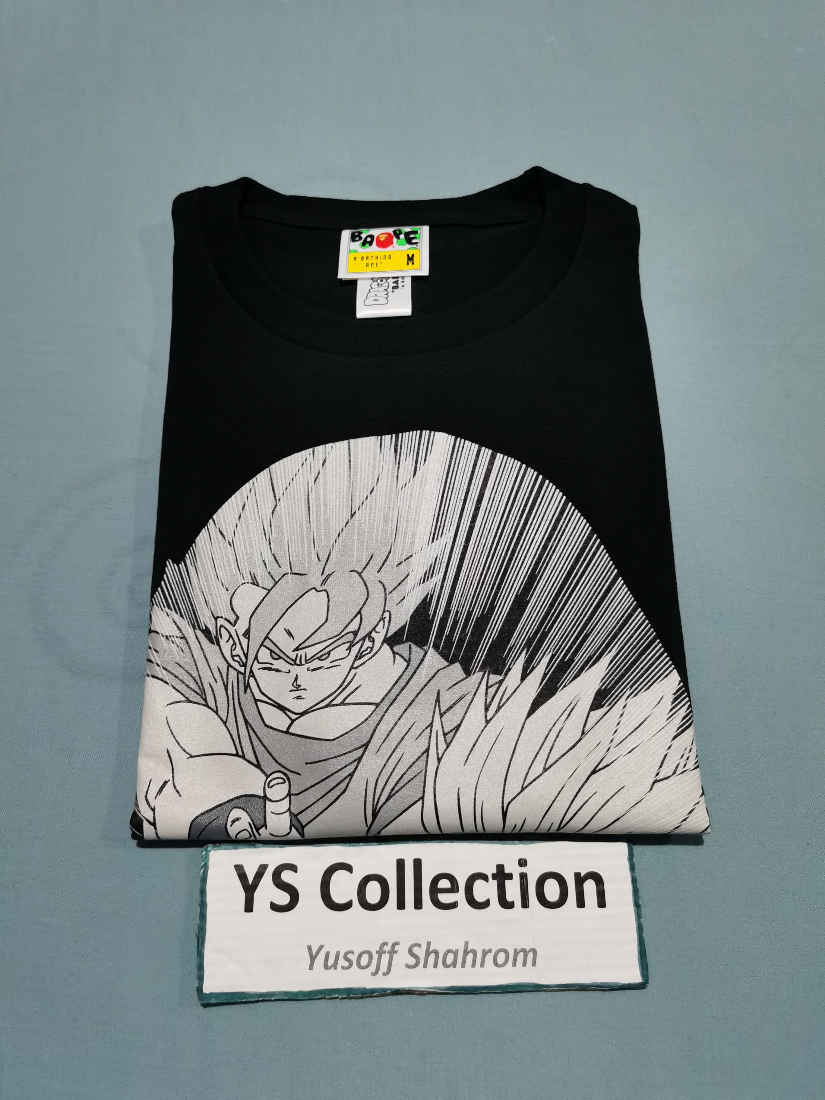 Bape Bape x Dragon Ball Z Son Goku Ape Head Tee Size US M / EU 48-50 / 2 - 1 Thumbnail