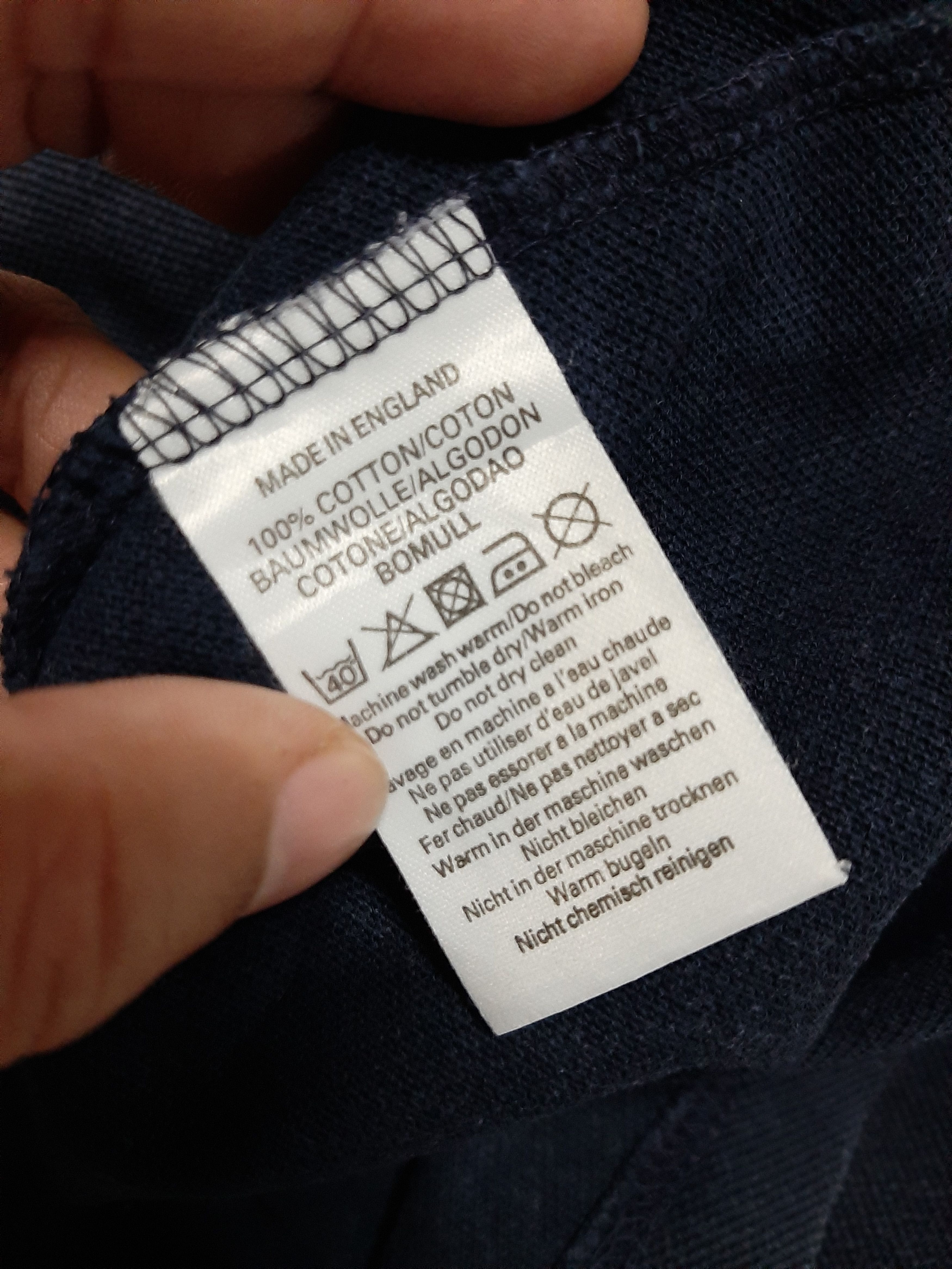Burberry × Vintage VINTAGE BURBERRYS POLO SHIRT MADE IN ENGLAND🏴󠁧󠁢󠁥󠁮󠁧󠁿 Size US M / EU 48-50 / 2 - 7 Thumbnail