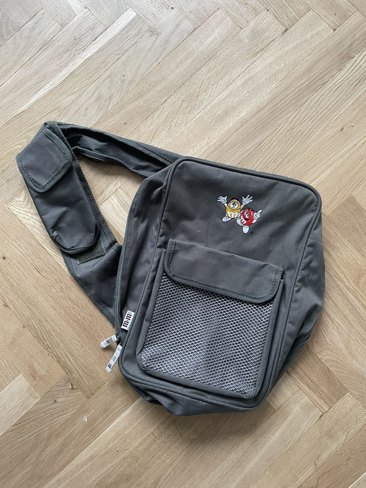 Y2K Hype Like Oakley Vintage Crossbody Sling Bag Backpack in Brown, Men's