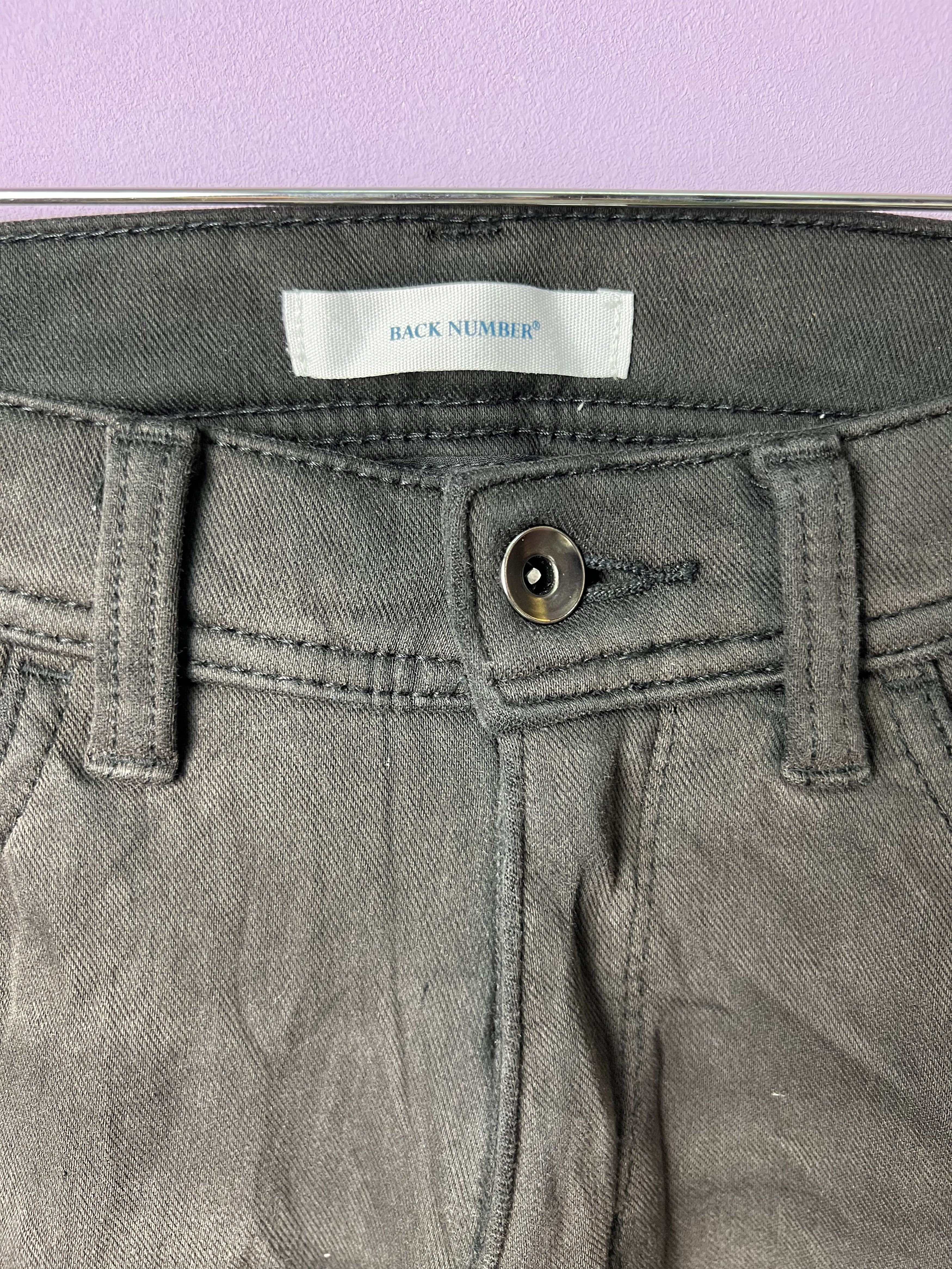Japanese Brand 🔥Back Number Stretchable Denim Size US 29 - 9 Thumbnail