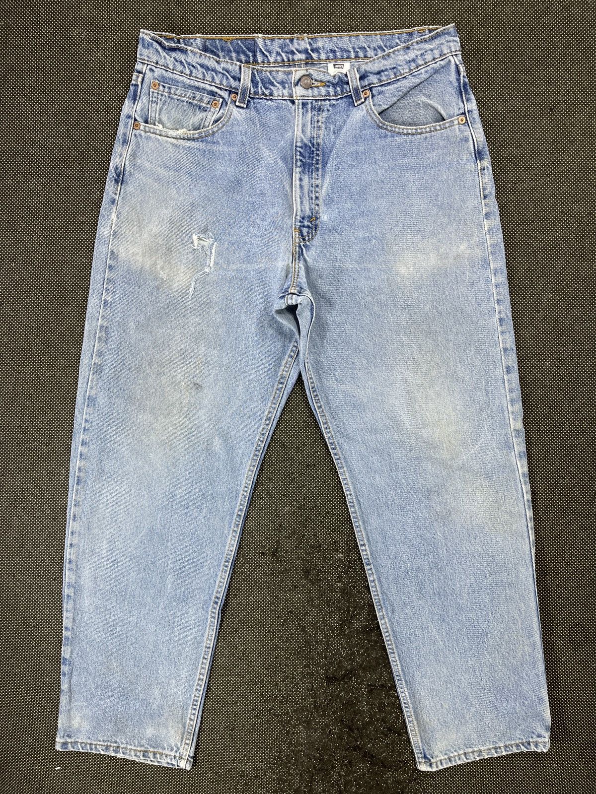 Levi's 90’s Vintage Levis 550 Stone Wash Jeans - J657 Size US 36 / EU 52 - 1 Thumbnail
