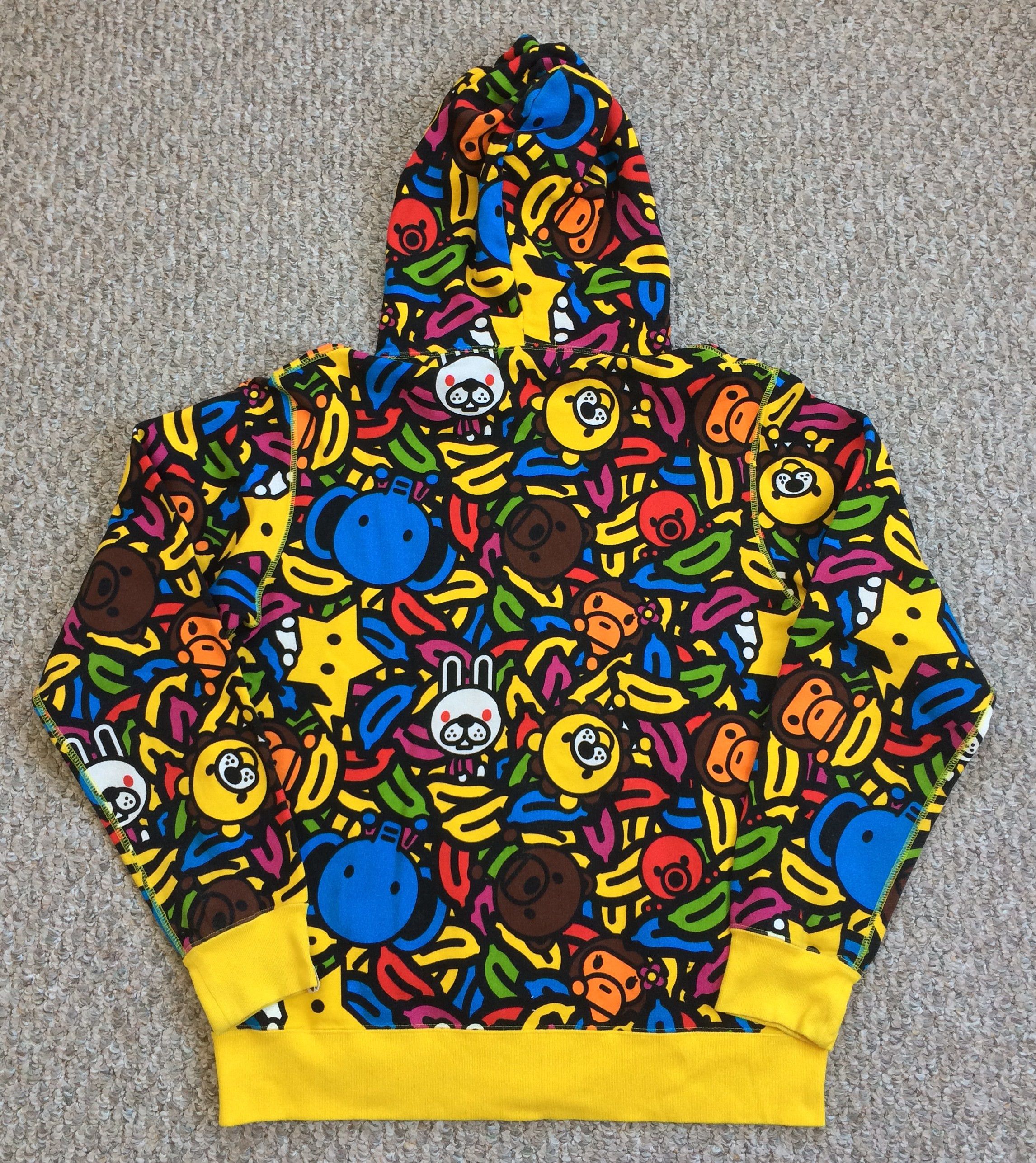 Bape Baby Milo and Friends Full Zip Hoodie Size US L / EU 52-54 / 3 - 4 Thumbnail