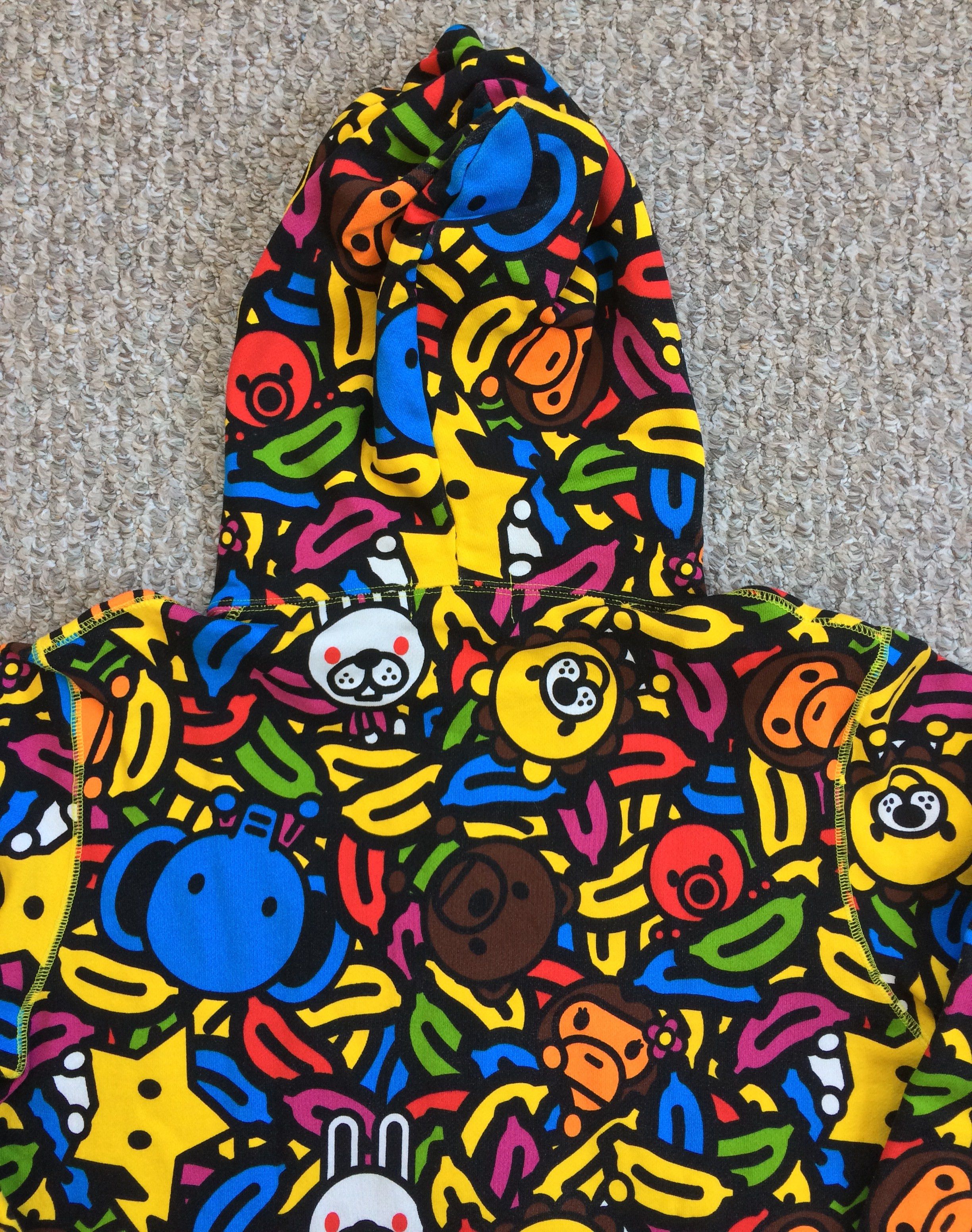 Bape Baby Milo and Friends Full Zip Hoodie Size US L / EU 52-54 / 3 - 5 Thumbnail