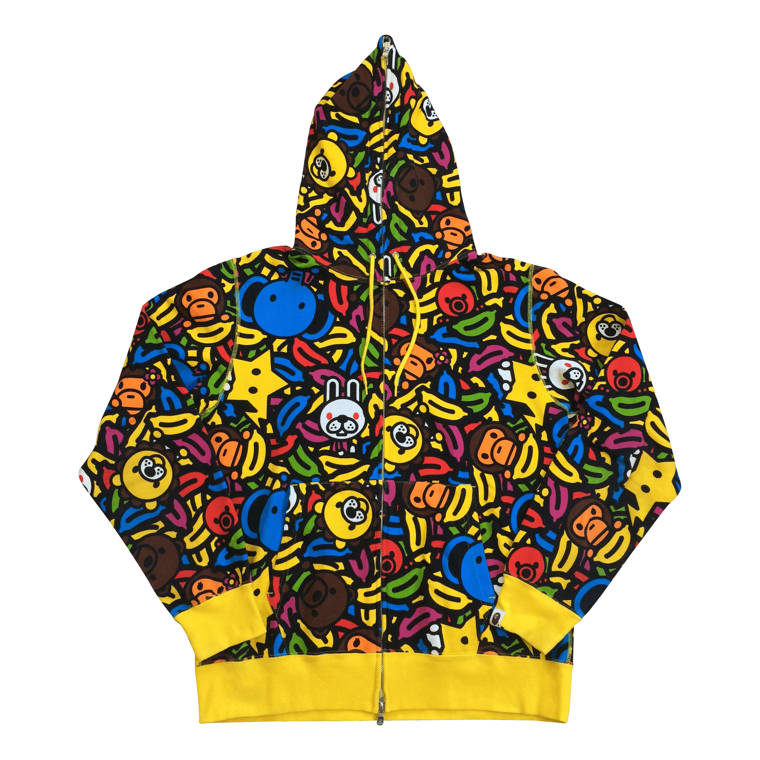 Bape Baby Milo and Friends Full Zip Hoodie Size US L / EU 52-54 / 3 - 1 Thumbnail