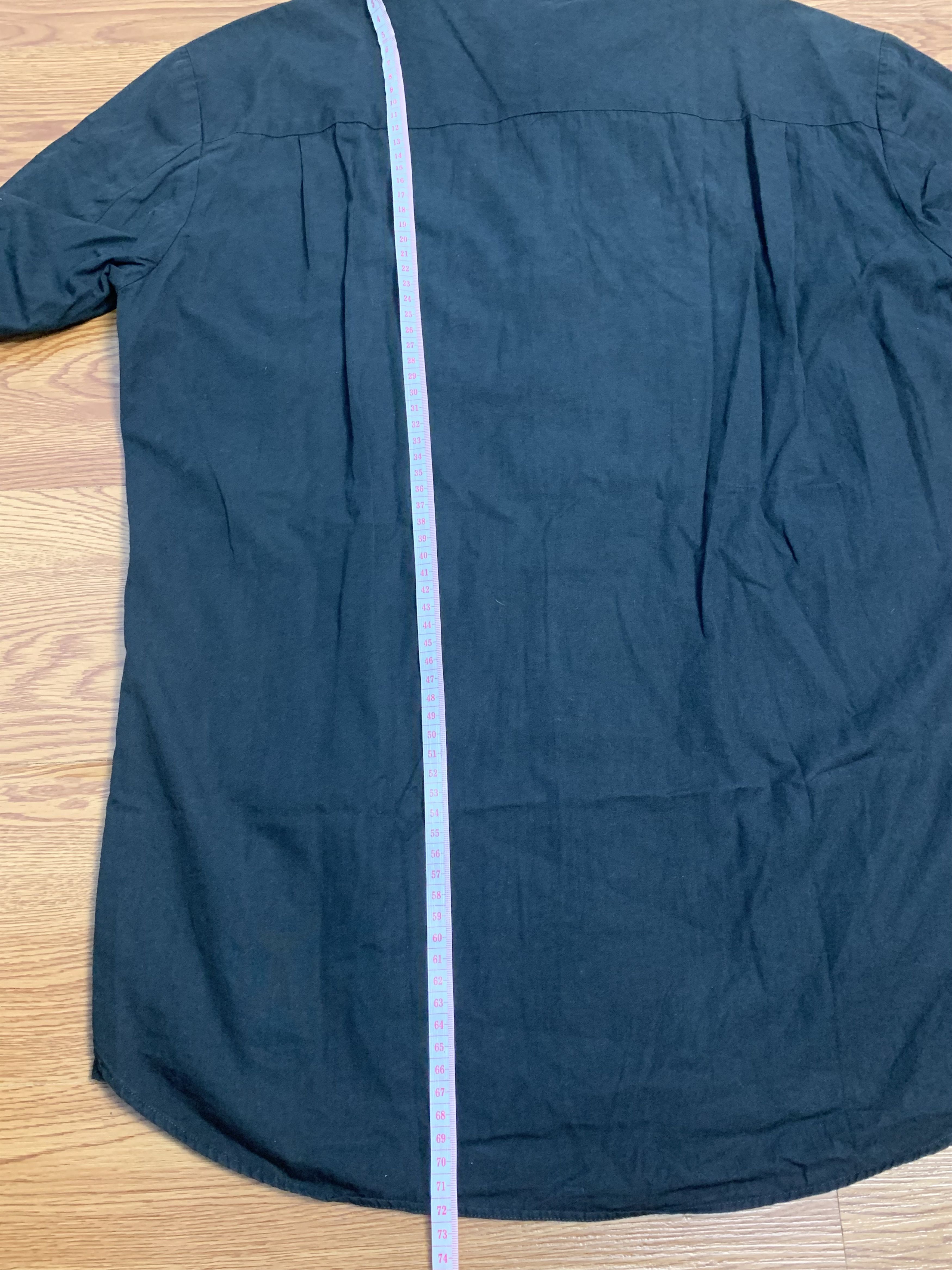 Number (N)ine Number (N)ine AW06 Plain Black Button Shirt Size US M / EU 48-50 / 2 - 14 Thumbnail