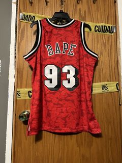 New Arrival…. - BAPE x Mitchell & Ness Jersey Size: L Color: Bulls